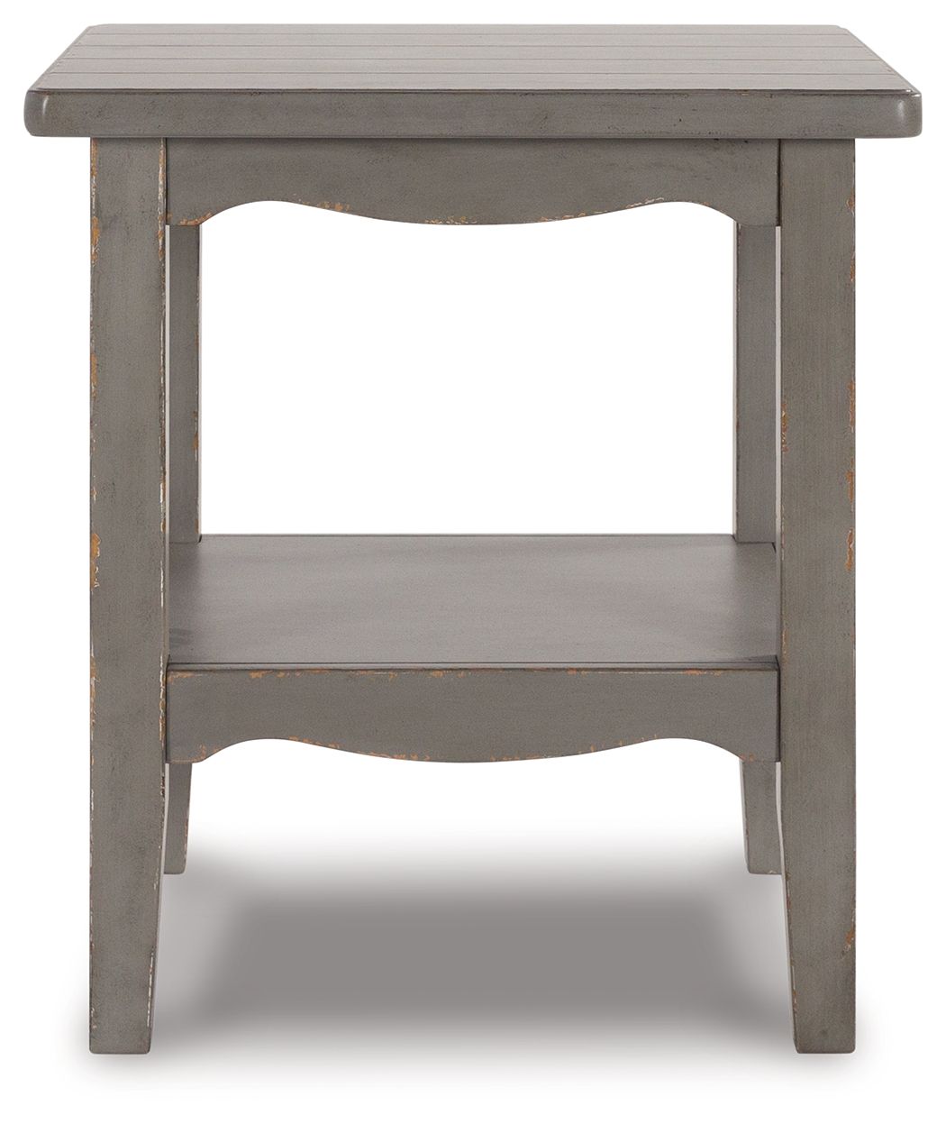 Charina - Antique Gray - Square End Table - Urban Living Furniture (Los Angeles, CA)