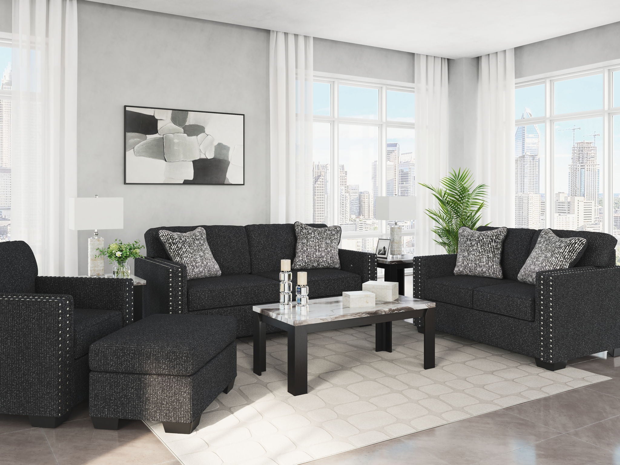 Jasmine Peaks - Living Room Set - Urban Living Furniture (Los Angeles, CA)
