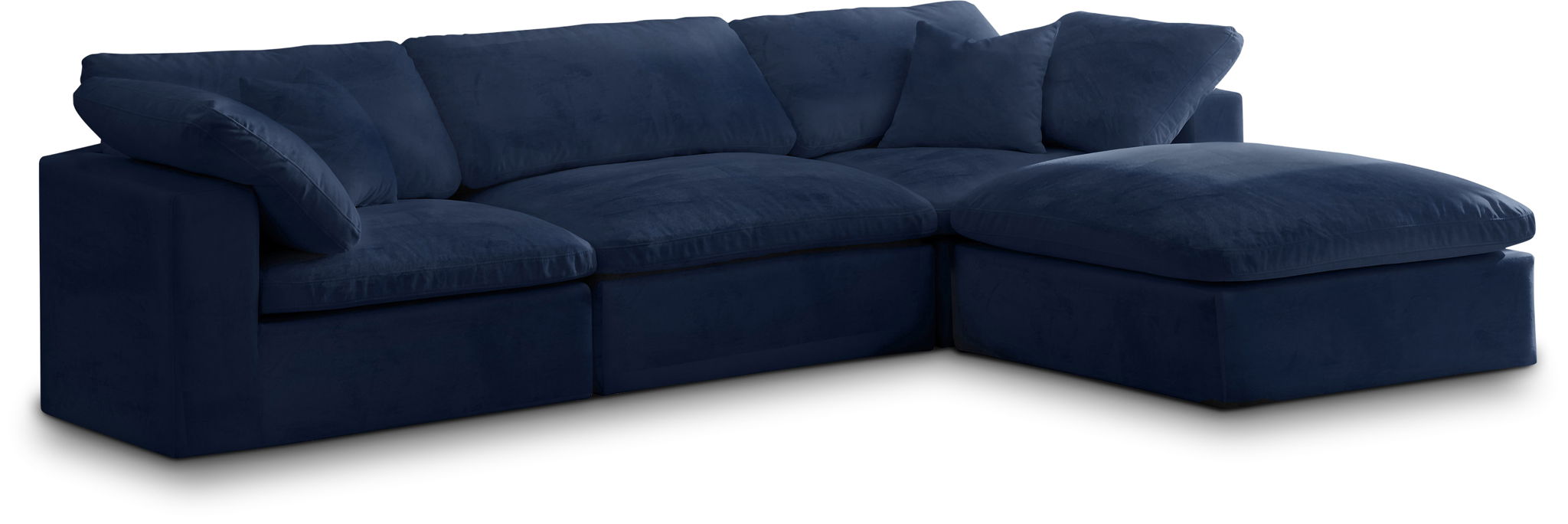 Cozy - 4 Piece Modular Sectional With Chaise - Urban Living Furniture (Los Angeles, CA)