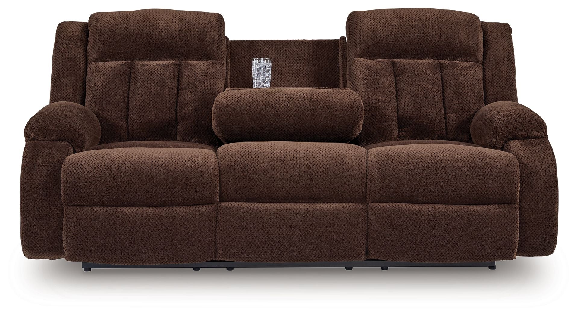 Free Wake - Chocolate - Reclining Power Sofa With Drop Down Table - Urban Living Furniture (Los Angeles, CA)