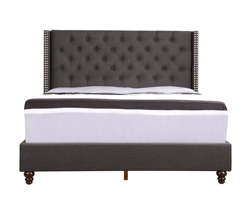 Nailhead Bed Transitional Vibrant - Urban Living Furniture (Los Angeles, CA)