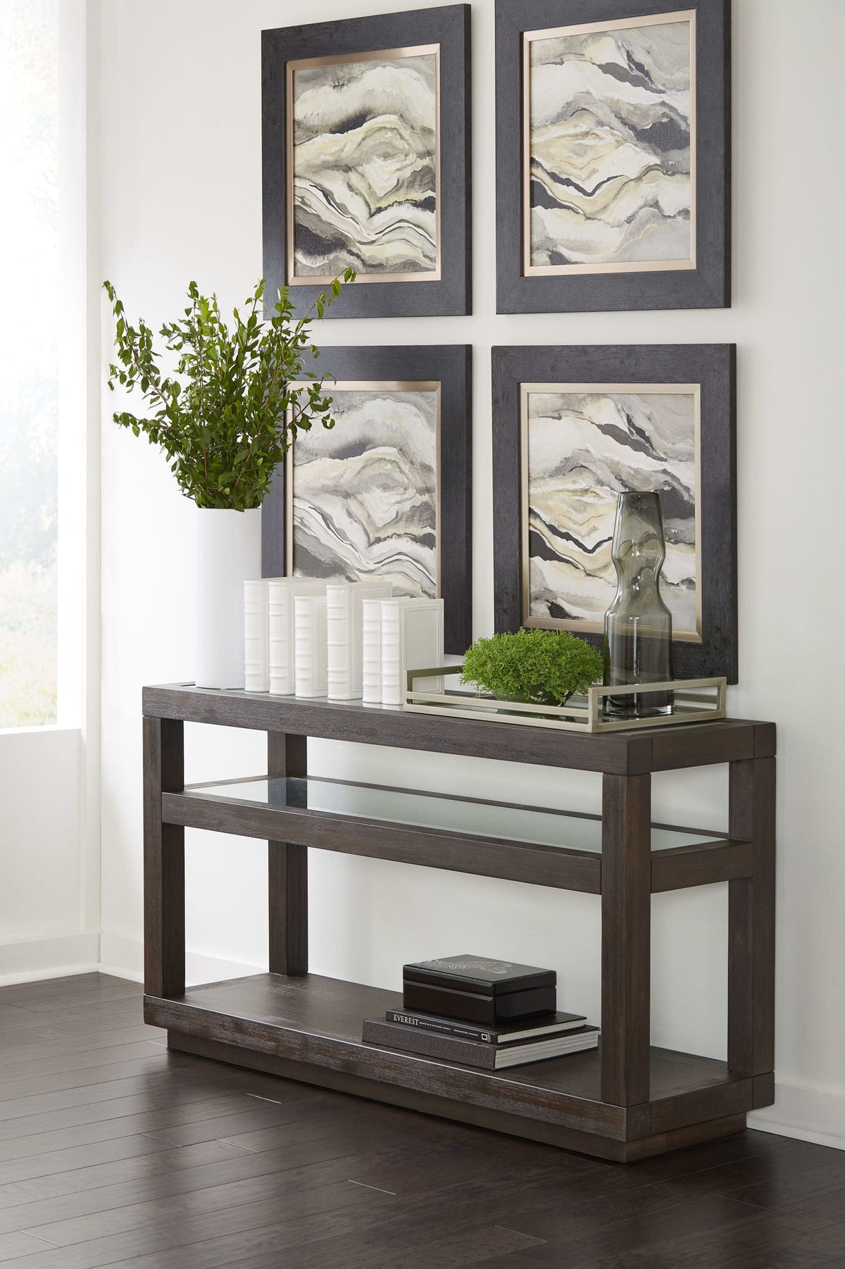 Oxford - Console Table - Basalt Gray