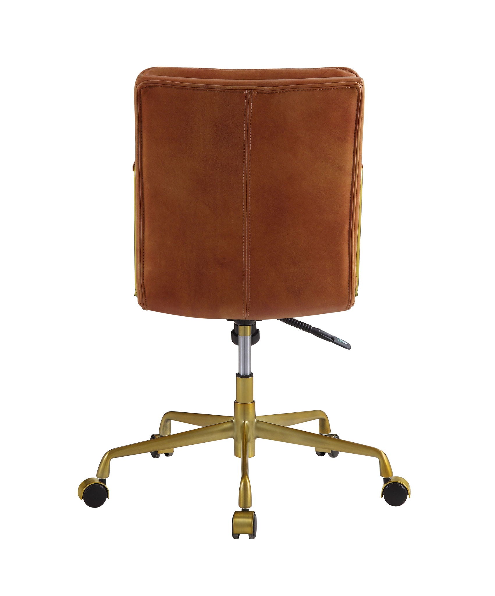 Dudley - Executive Office Chair - Rust Top Grain Leather - Urban Living Furniture (Los Angeles, CA)