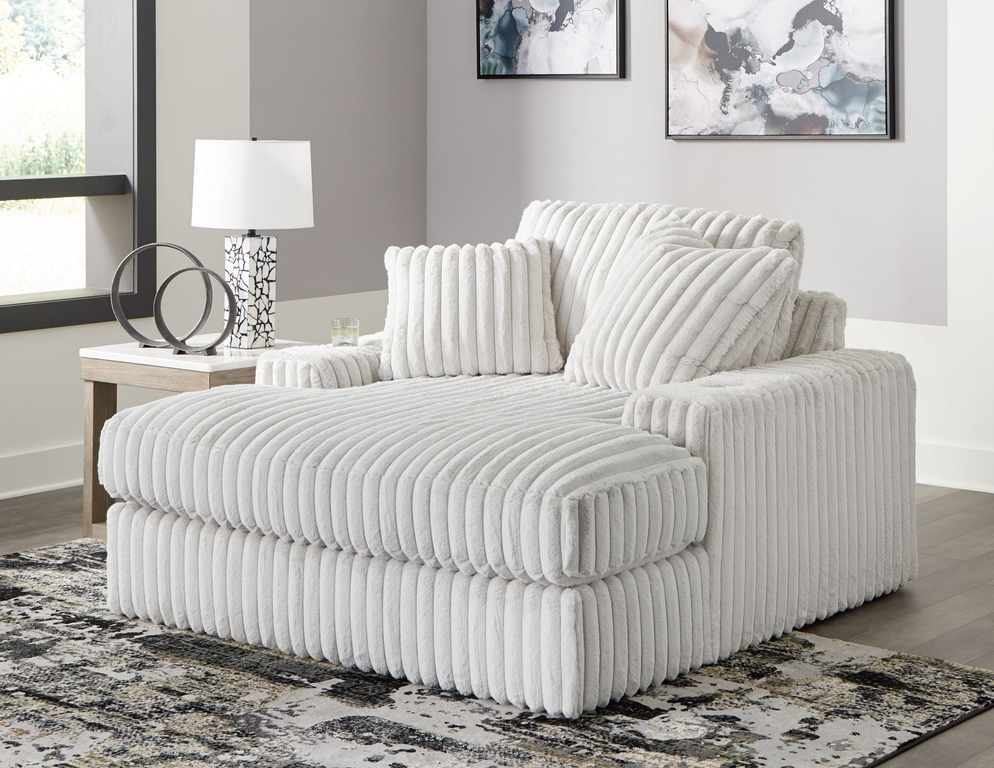 Stupendous - Alloy - Oversized Chaise - Urban Living Furniture (Los Angeles, CA)