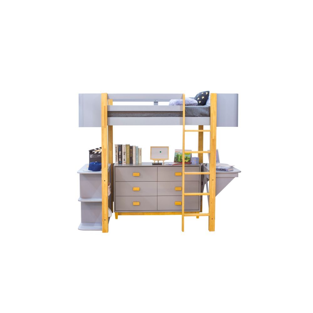 Saiyan - Dresser - Gray & Natural - Urban Living Furniture (Los Angeles, CA)