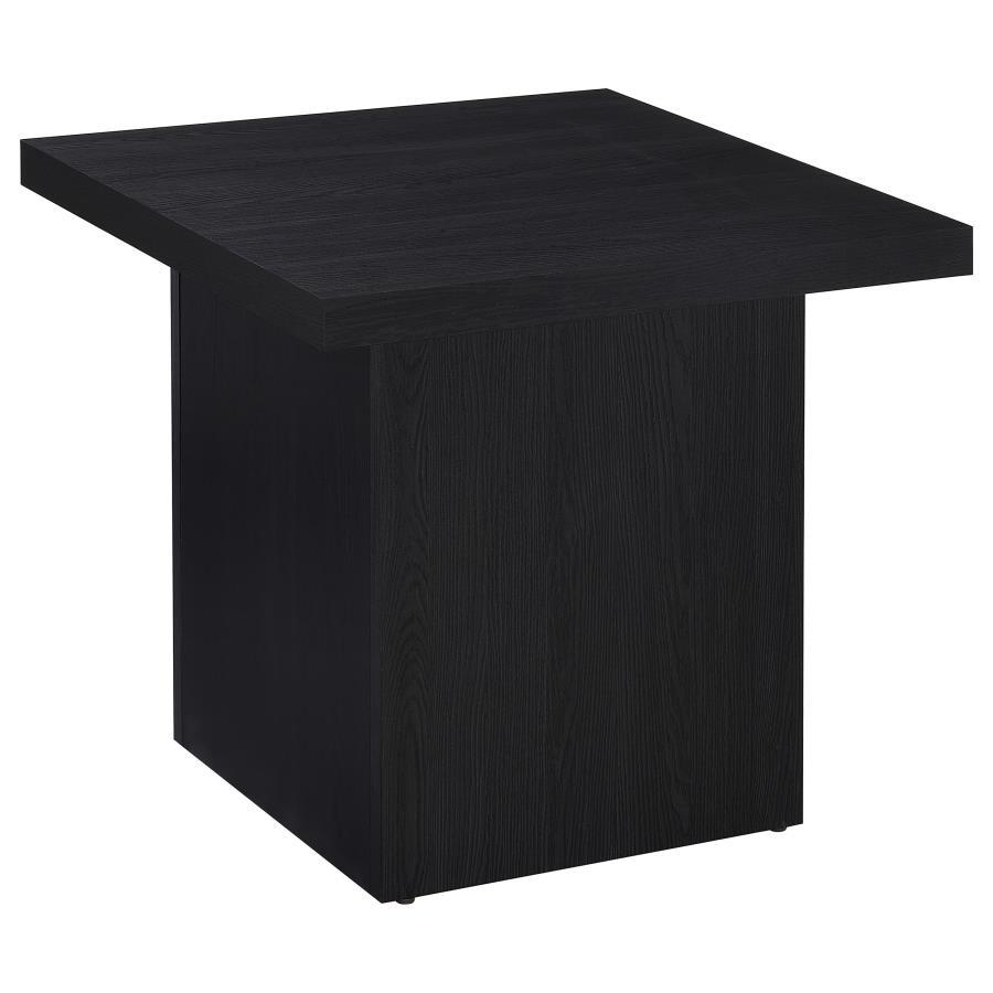 Max - Square Engineered Laminate End Side Table - Black - Urban Living Furniture (Los Angeles, CA)