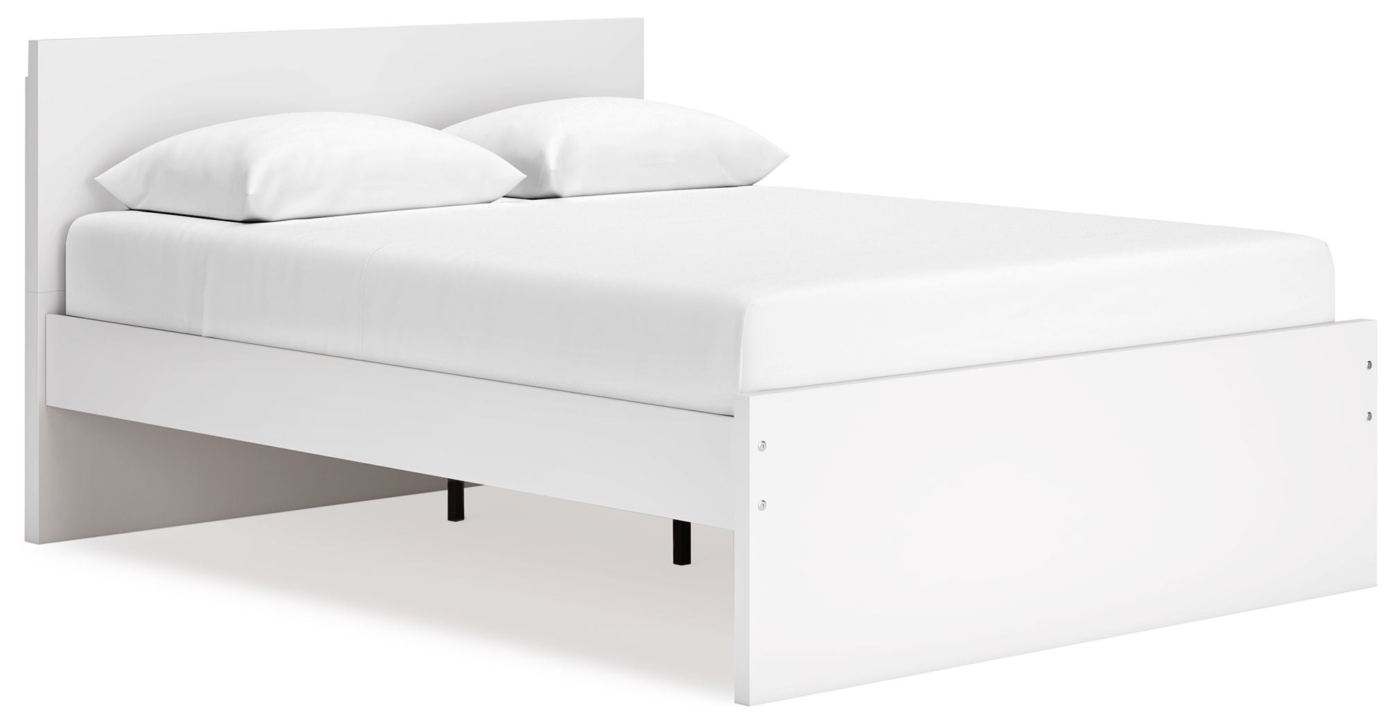 Onita - White - Queen Panel Platform Bed - Urban Living Furniture (Los Angeles, CA)