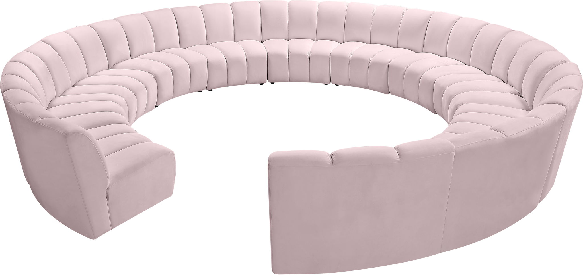 Infinity - 12 Piece Velvet Modular Sectional - Urban Living Furniture (Los Angeles, CA)