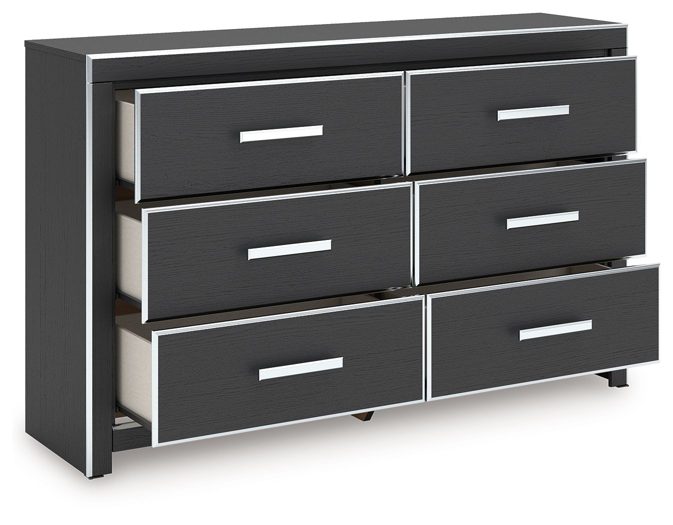 Zuraleus - Black - Six Drawer Dresser - Urban Living Furniture (Los Angeles, CA)