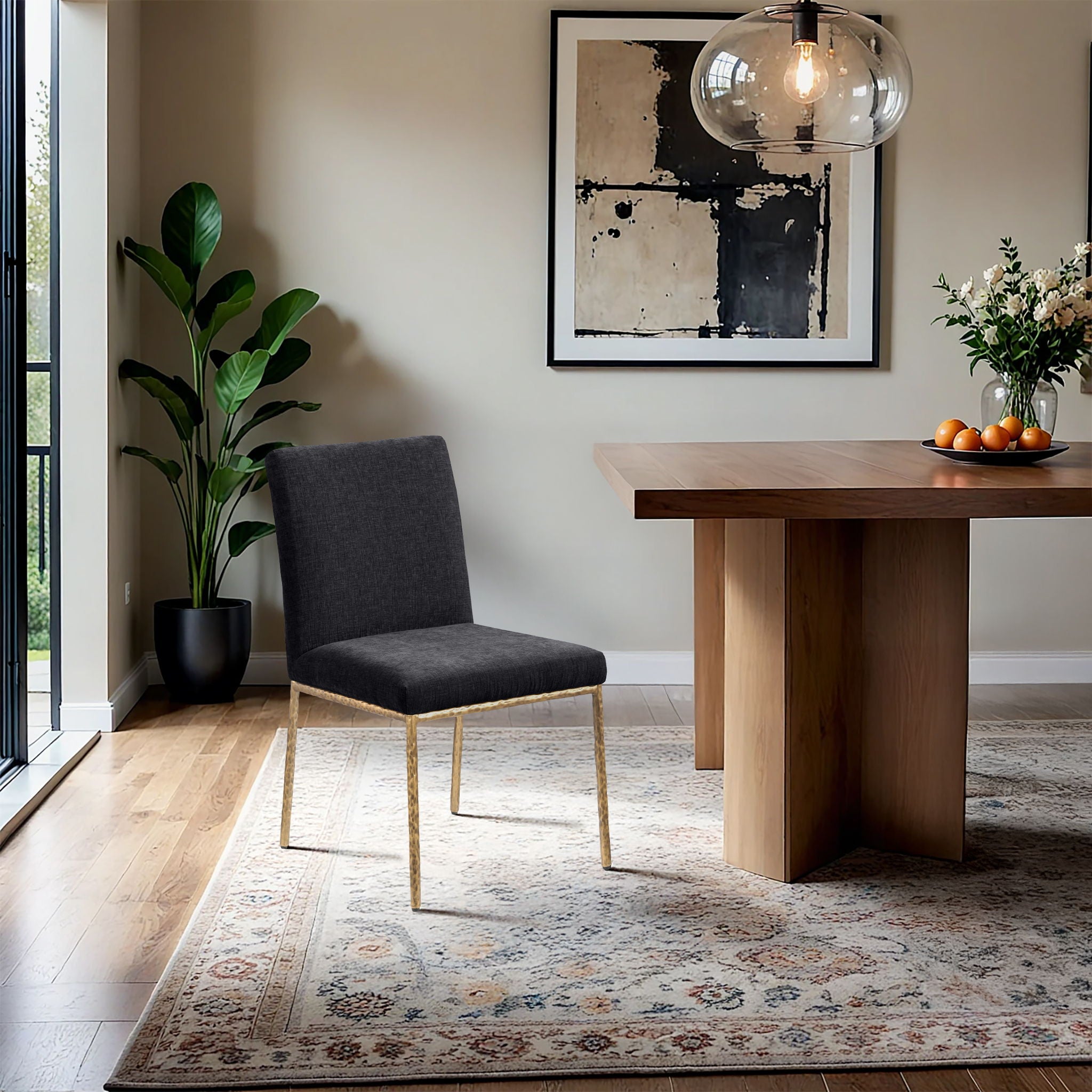 Reeves - Dining Side Chair (Set of 2) - Gold Base - Urban Living Furniture (Los Angeles, CA)