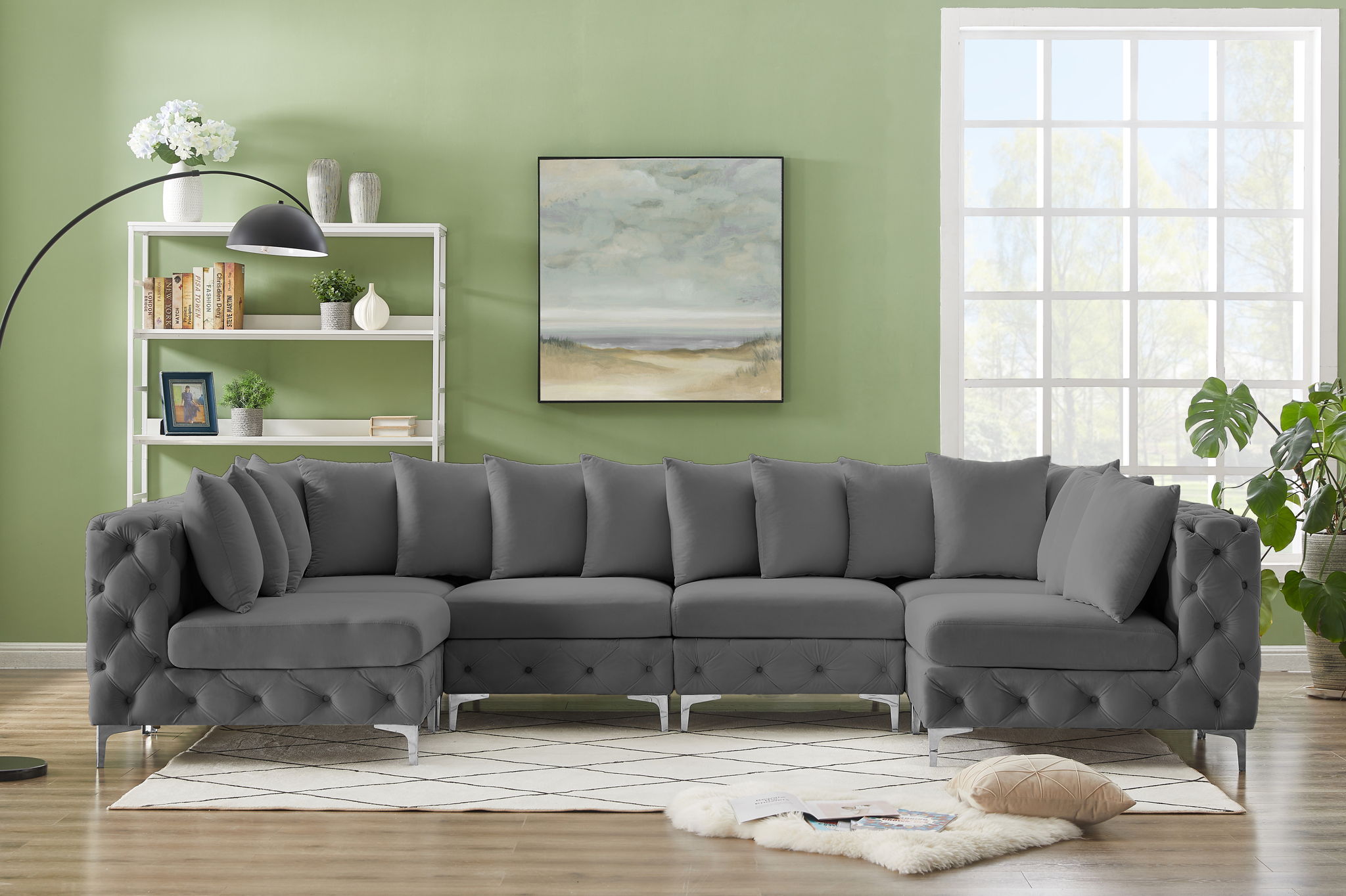 Tremblay - 6 Piece Modular Sectional - Urban Living Furniture (Los Angeles, CA)