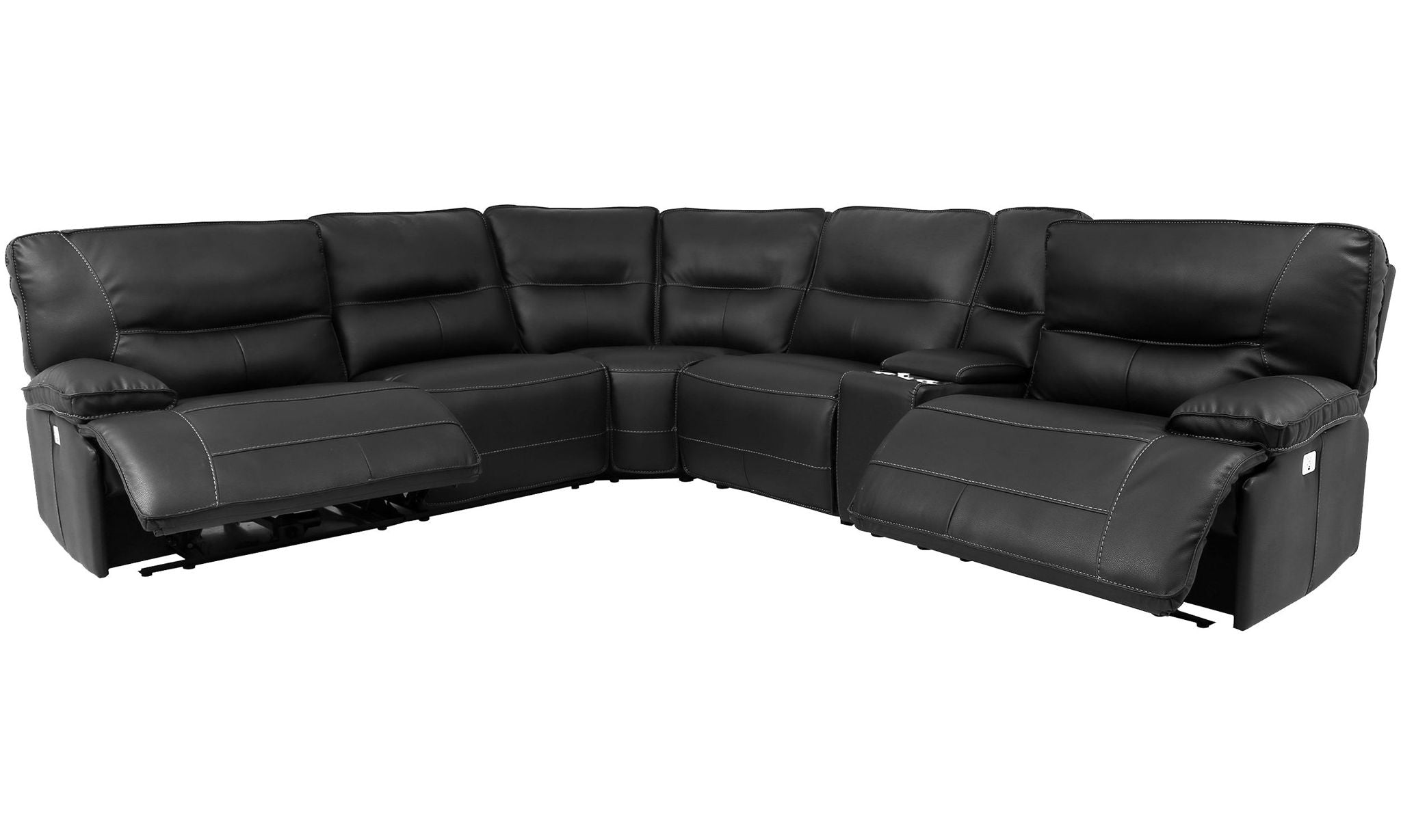Spartacus - Power Reclining Sectional - Urban Living Furniture (Los Angeles, CA)