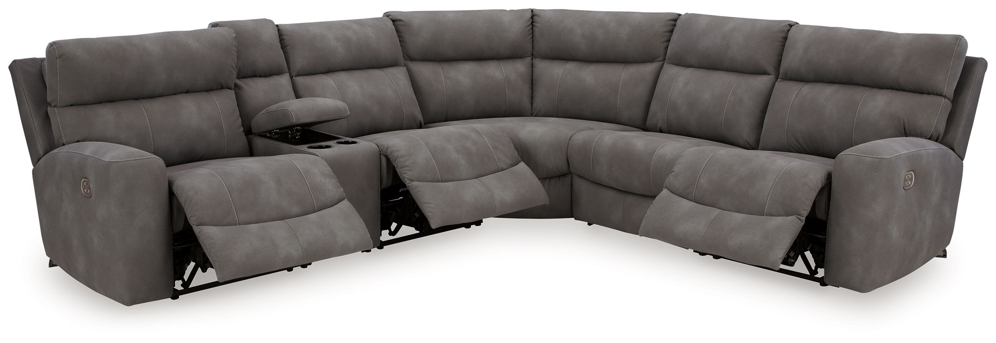 Next-gen Durapella - Power Reclinering Sectional Set - Urban Living Furniture (Los Angeles, CA)