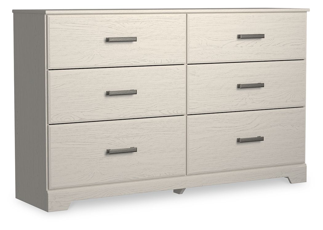 Stelsie - Six Drawer Dresser - White - Urban Living Furniture (Los Angeles, CA)