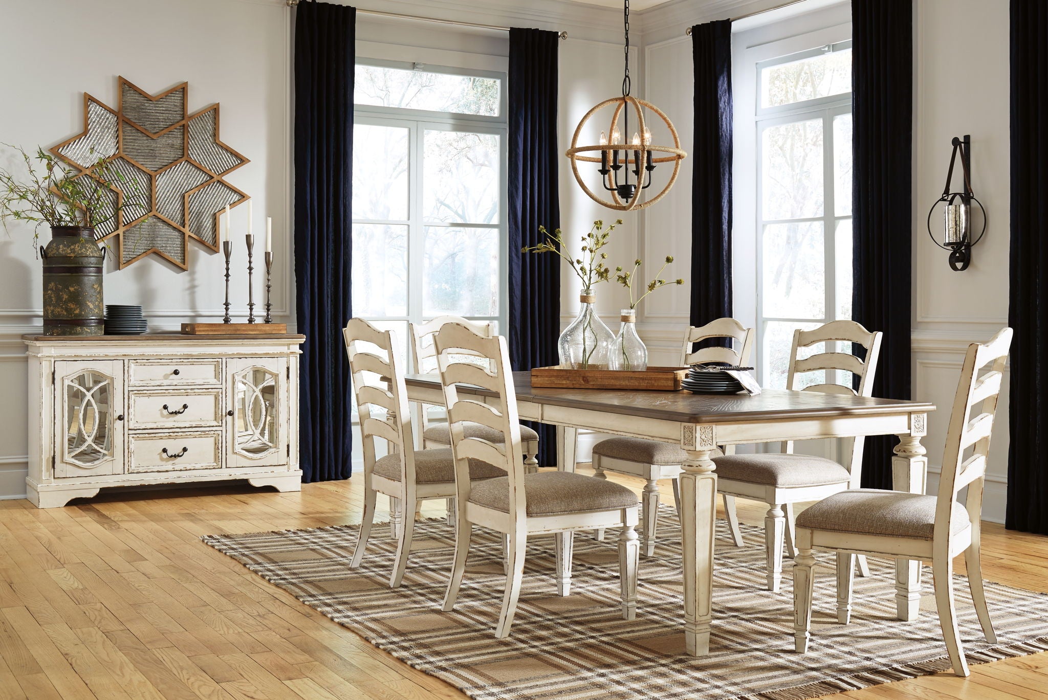 Realyn - Rectangular Dining Table Set - Urban Living Furniture (Los Angeles, CA)