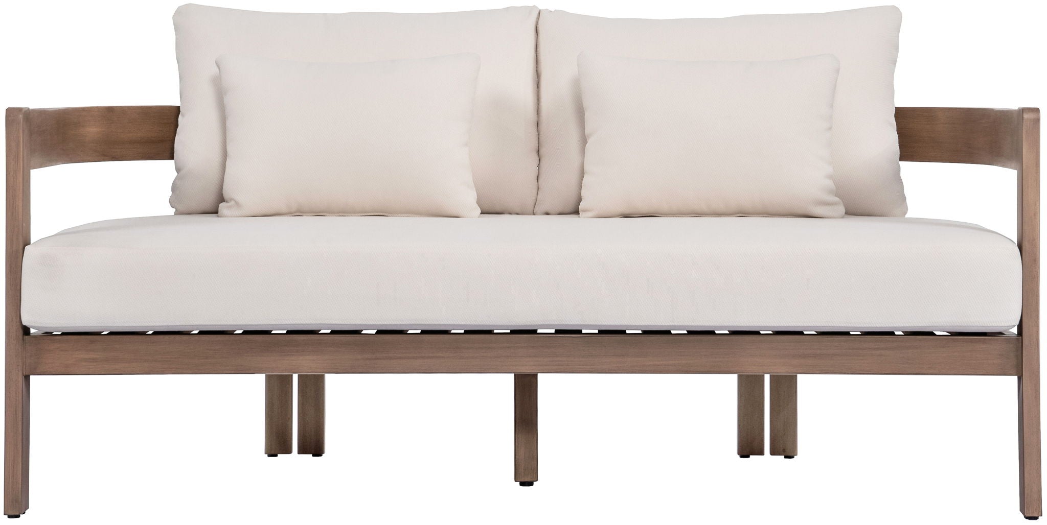 Newport - Water Resistant Fabric 65" Upholstered Outdoor Patio Loveseat - Urban Living Furniture (Los Angeles, CA)