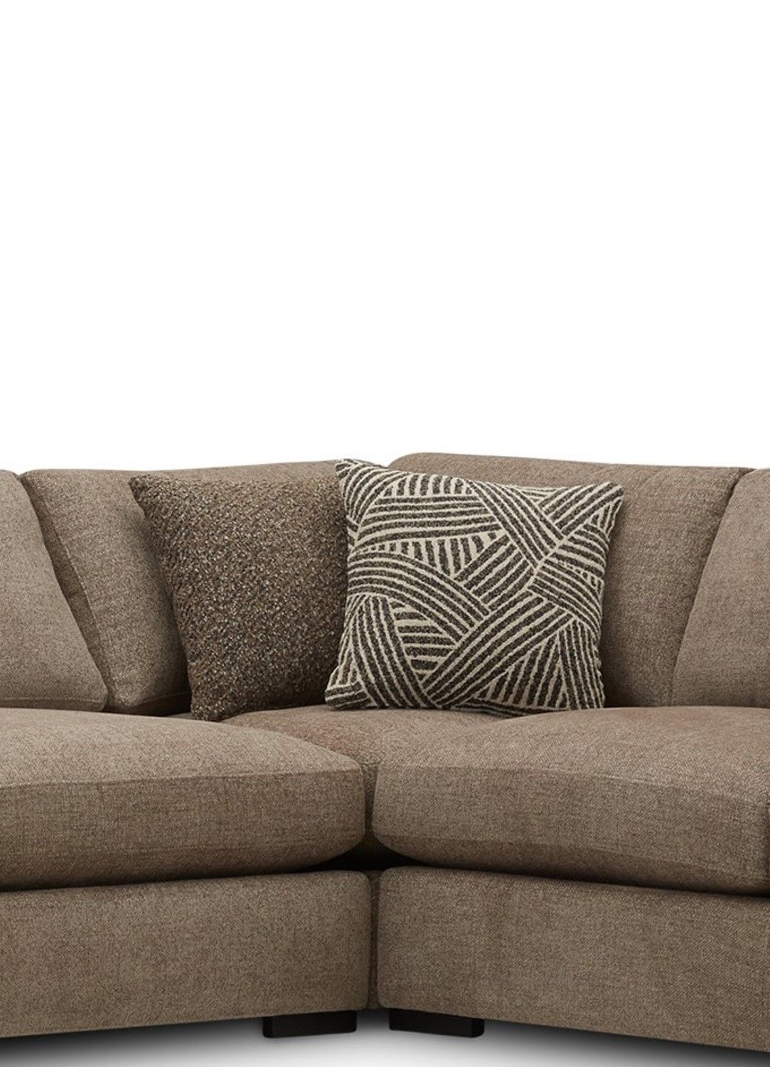 The Bump - Wedge With Pillows - Alistair Fossil - Urban Living Furniture (Los Angeles, CA)