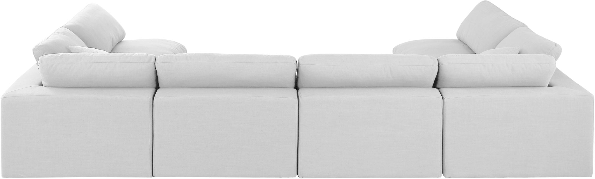 Comfy - 6 Piece Linen Modular Armless Sectional - Urban Living Furniture (Los Angeles, CA)