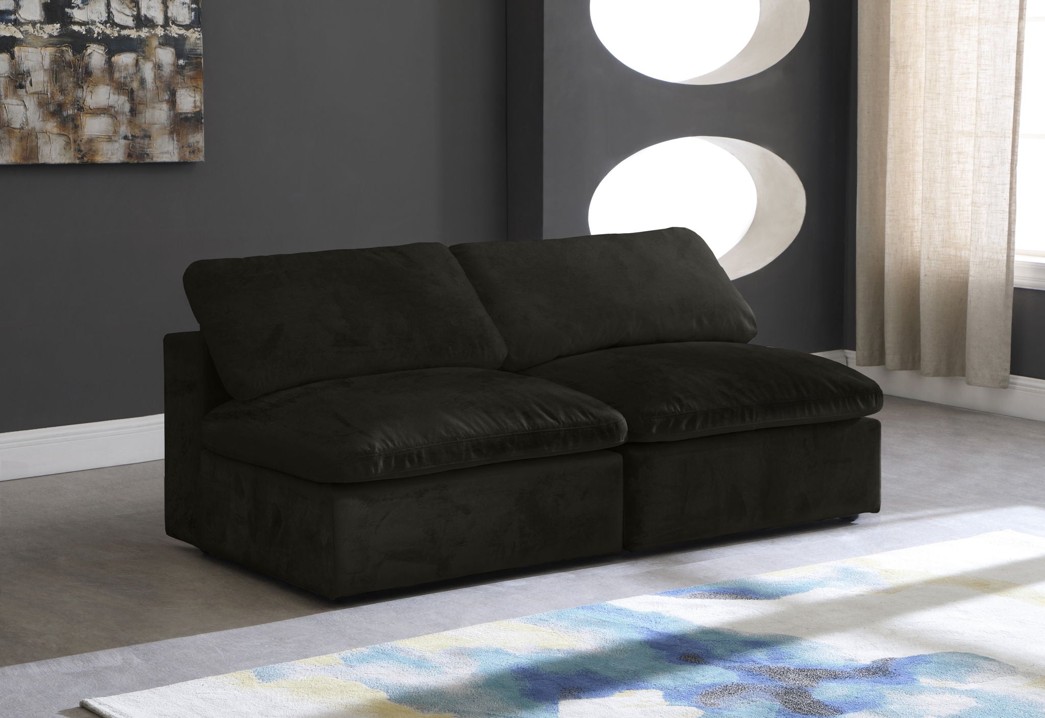Cozy - Modular Armless 2 Seat Sofa - Urban Living Furniture (Los Angeles, CA)