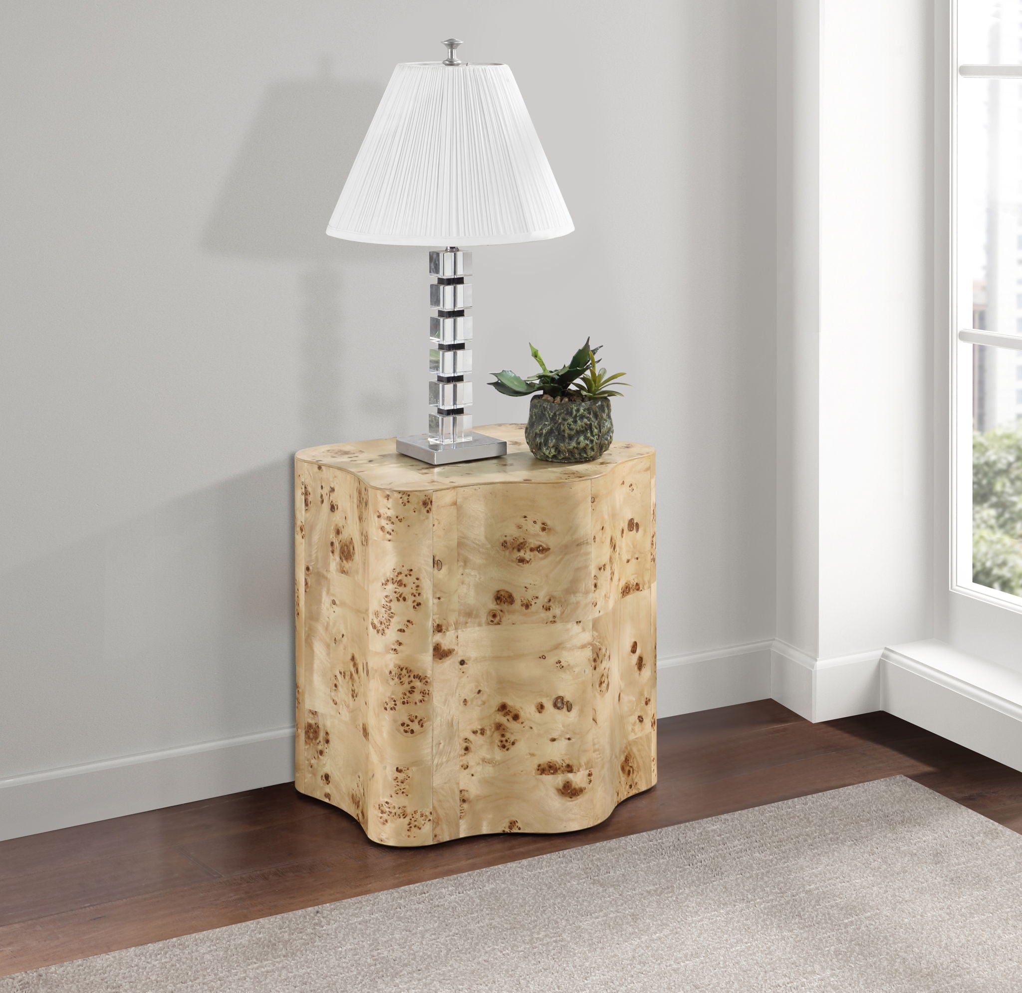Zaire - Burl Wood Coffee Table - Urban Living Furniture (Los Angeles, CA)