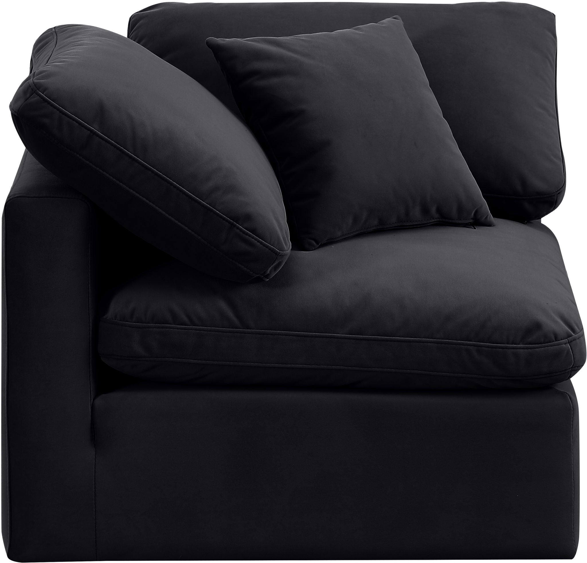 Indulge - Velvet Corner Chair - Urban Living Furniture (Los Angeles, CA)