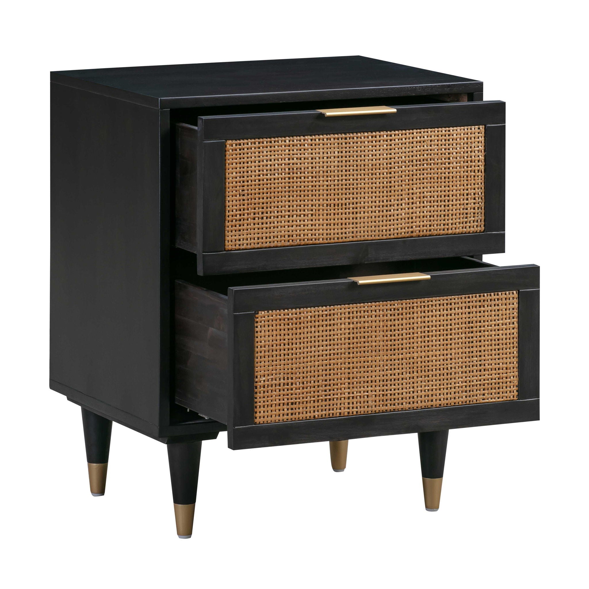 Sierra Noir - Nightstand - Black - Urban Living Furniture (Los Angeles, CA)