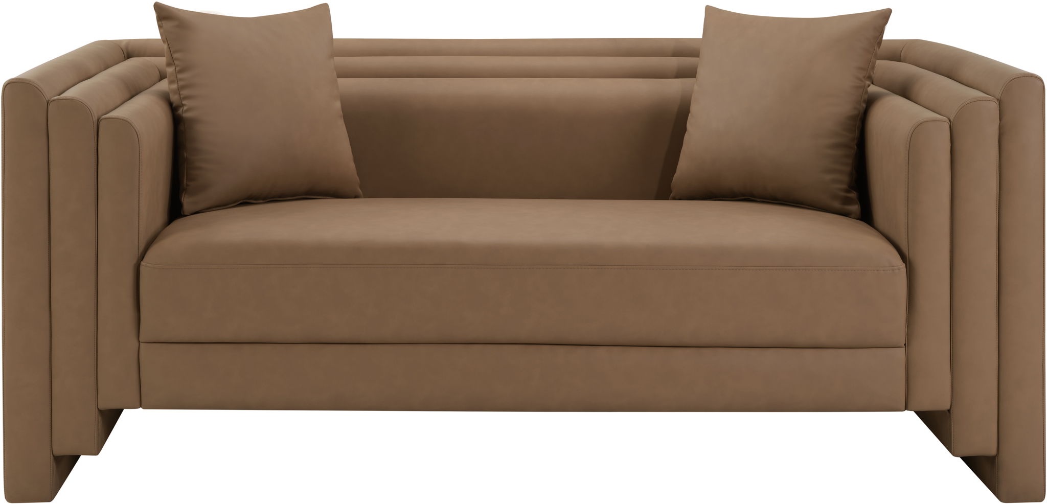 Everett - Vegan Leather Upholstered Loveseat - Urban Living Furniture (Los Angeles, CA)