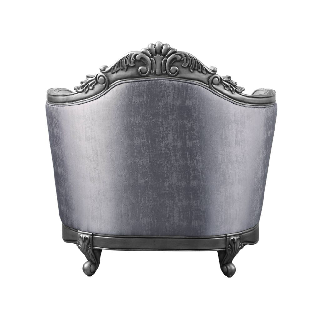 Ariadne - Chair - Fabric & Platinum - Urban Living Furniture (Los Angeles, CA)