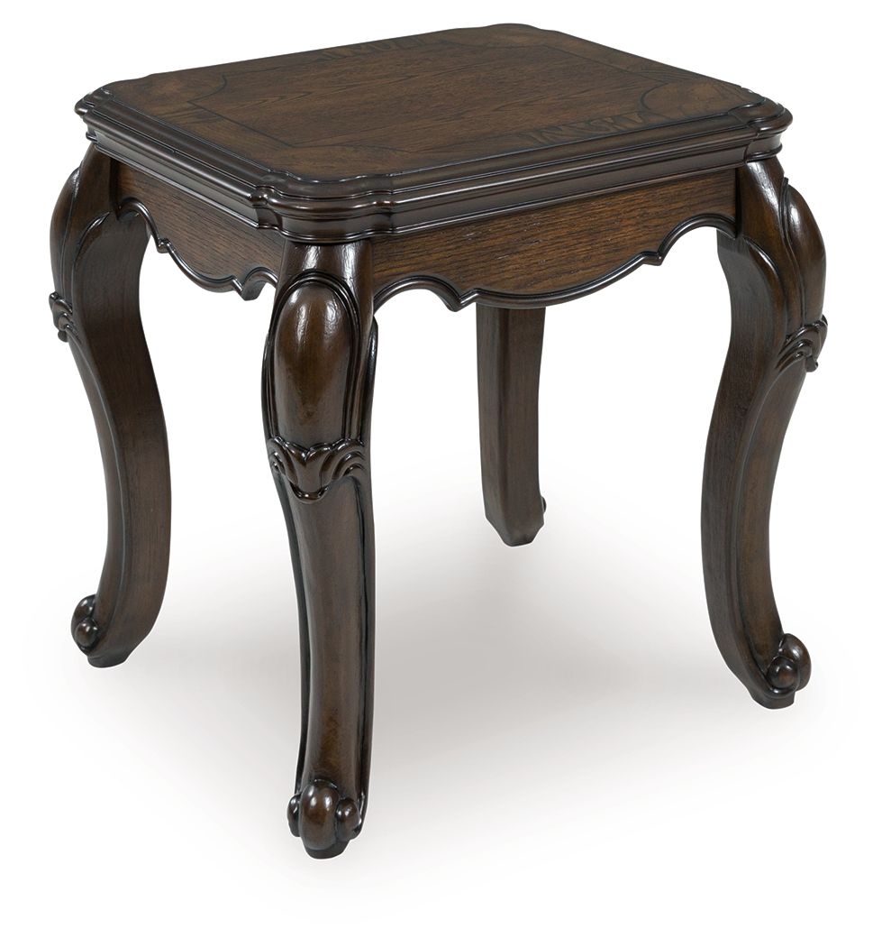 Maylee - Table With Cabriole Legs - Urban Living Furniture (Los Angeles, CA)