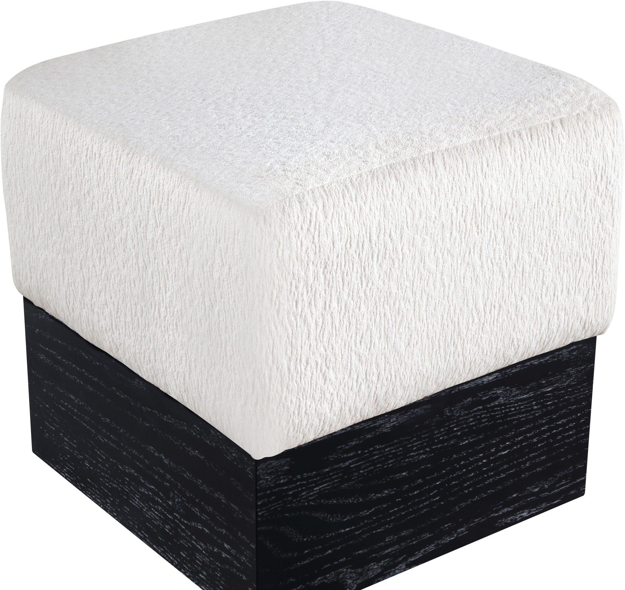 Havre - Ottoman / Stool With Black Base - Urban Living Furniture (Los Angeles, CA)