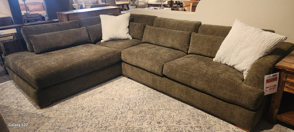 The Bernard 2 pc Sectional by Jonathan louis