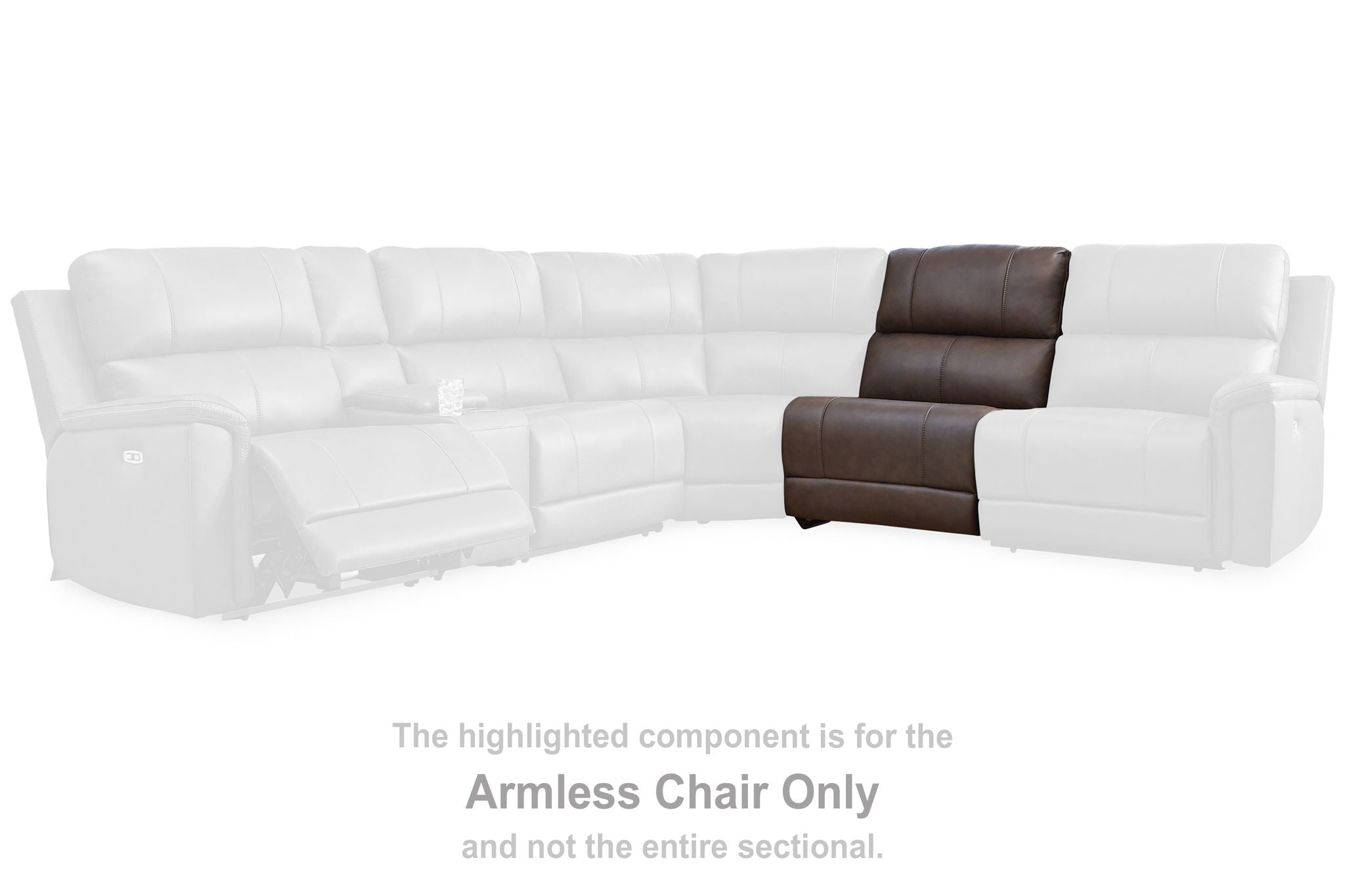 Bleckley - Espresso - Armless Chair - Urban Living Furniture (Los Angeles, CA)