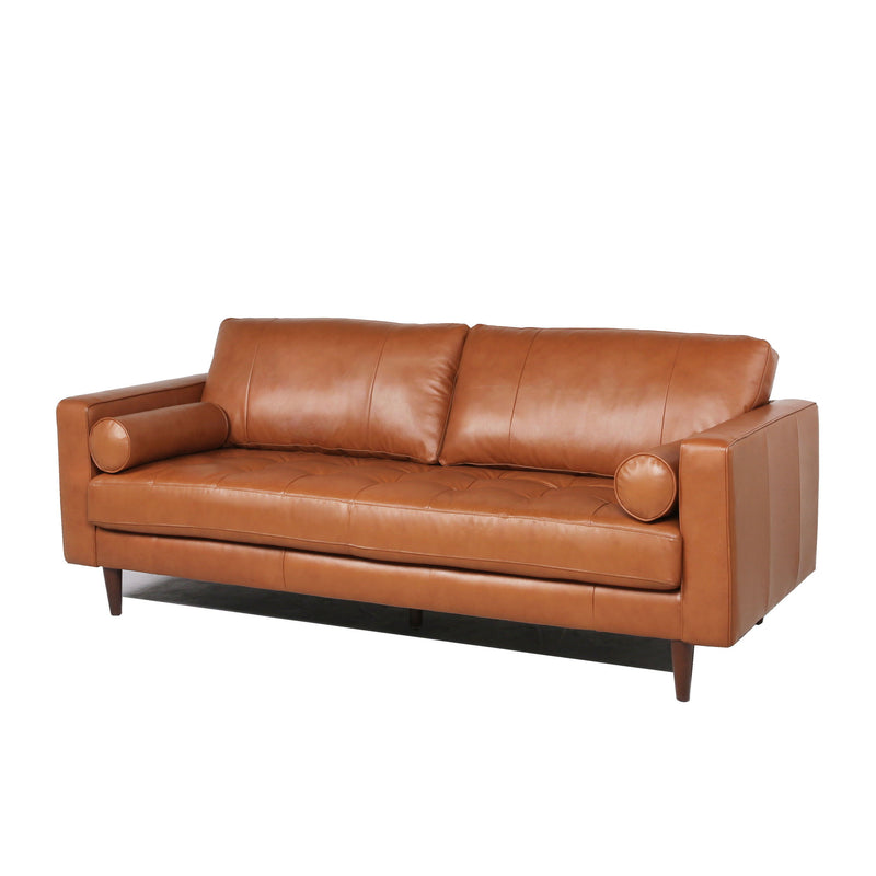 Mid-Century Tufted, Leather Sofa - Urban Living Furniture (Los Angeles, CA)