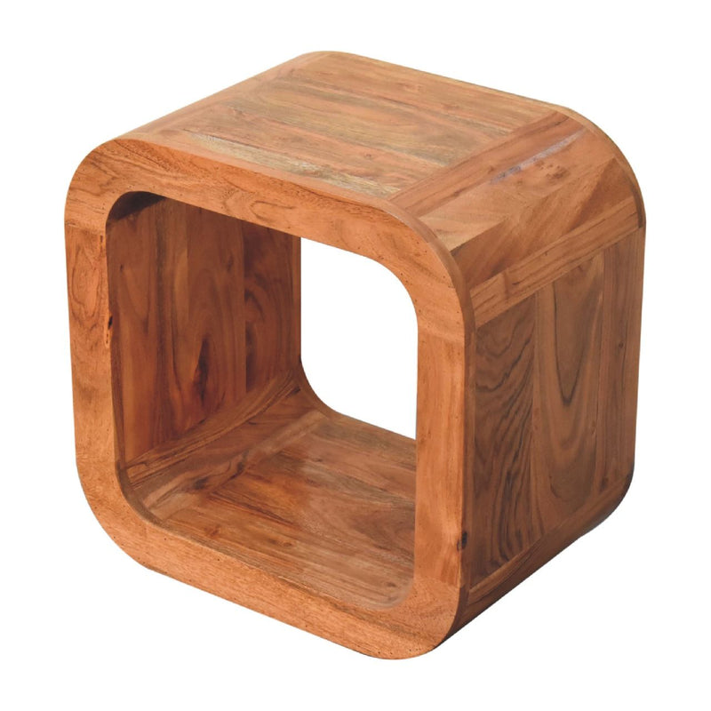 Darcy - Round Nightstand - Brown