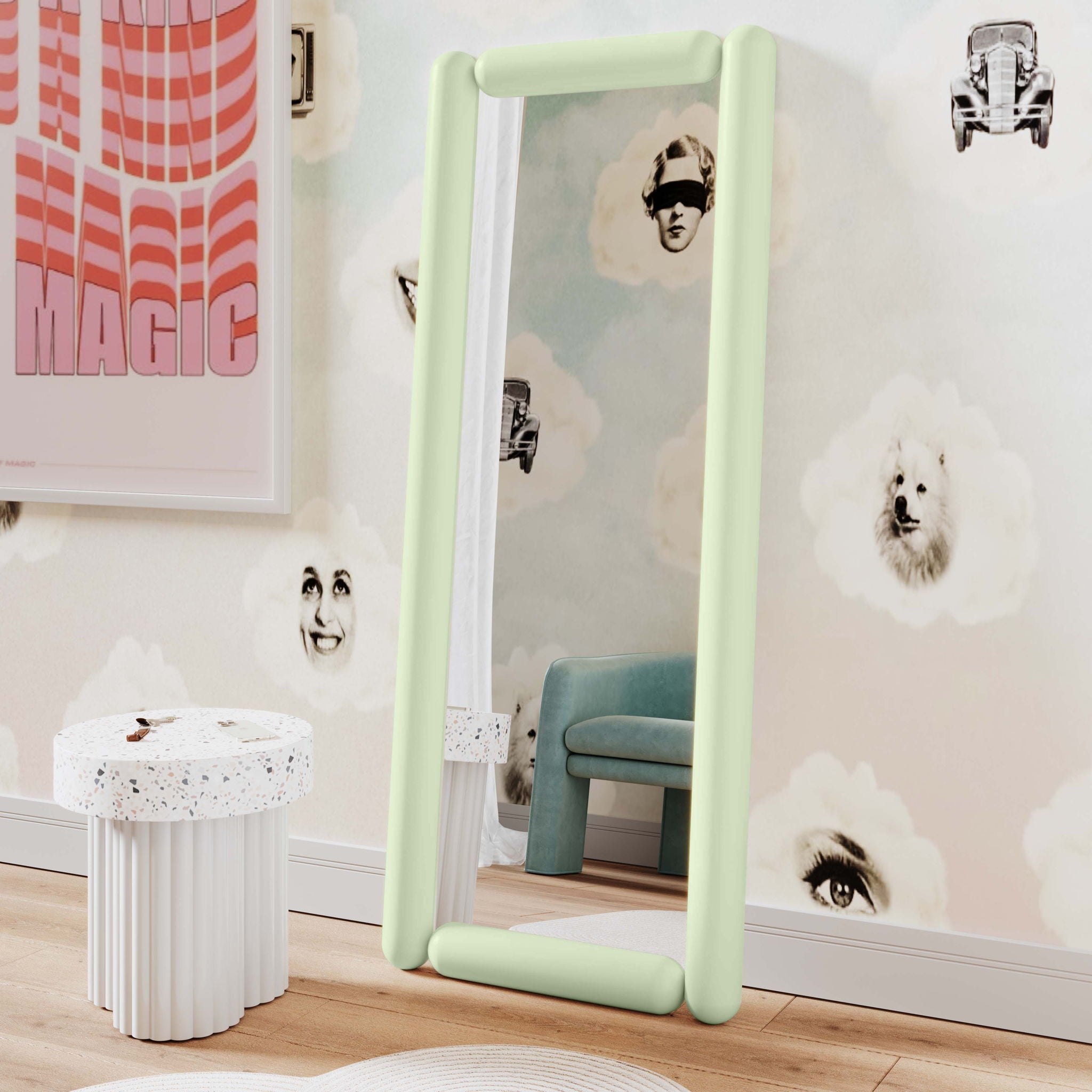Cozzi - Large Floor Mirror - Urban Living Furniture (Los Angeles, CA)