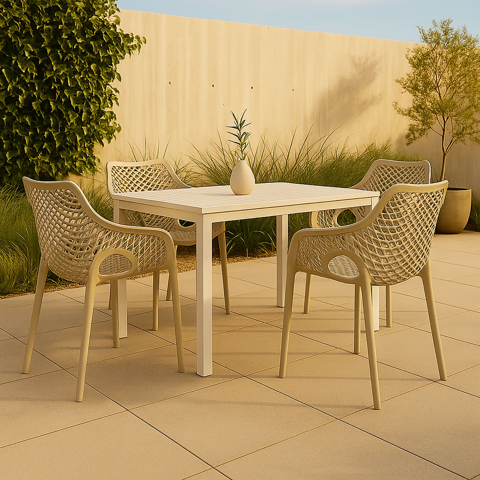 Mykonos - Outdoor Dining Chair (Set of 2) - Urban Living Furniture (Los Angeles, CA)