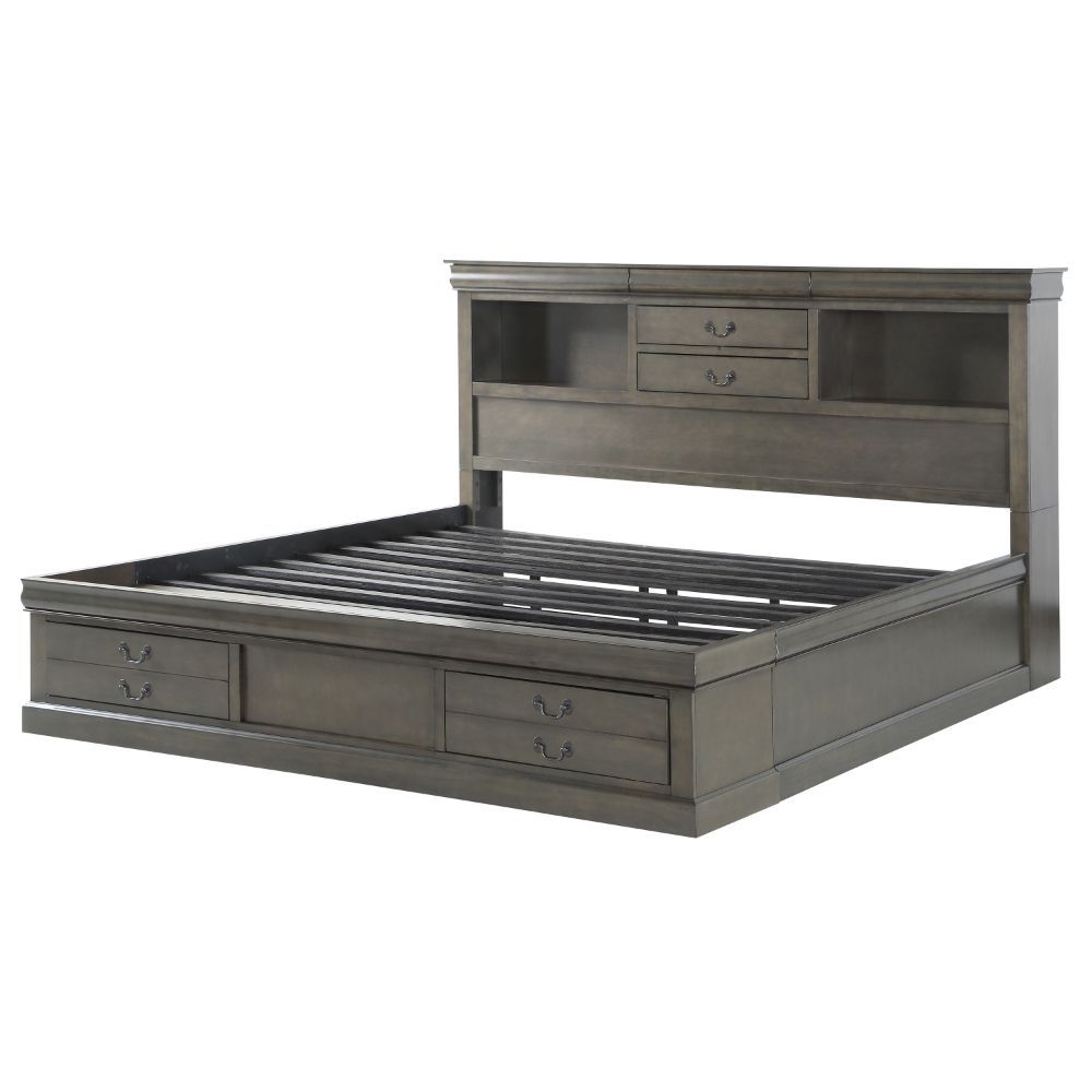 Louis Philippe III - Bed w/Storage - Urban Living Furniture (Los Angeles, CA)