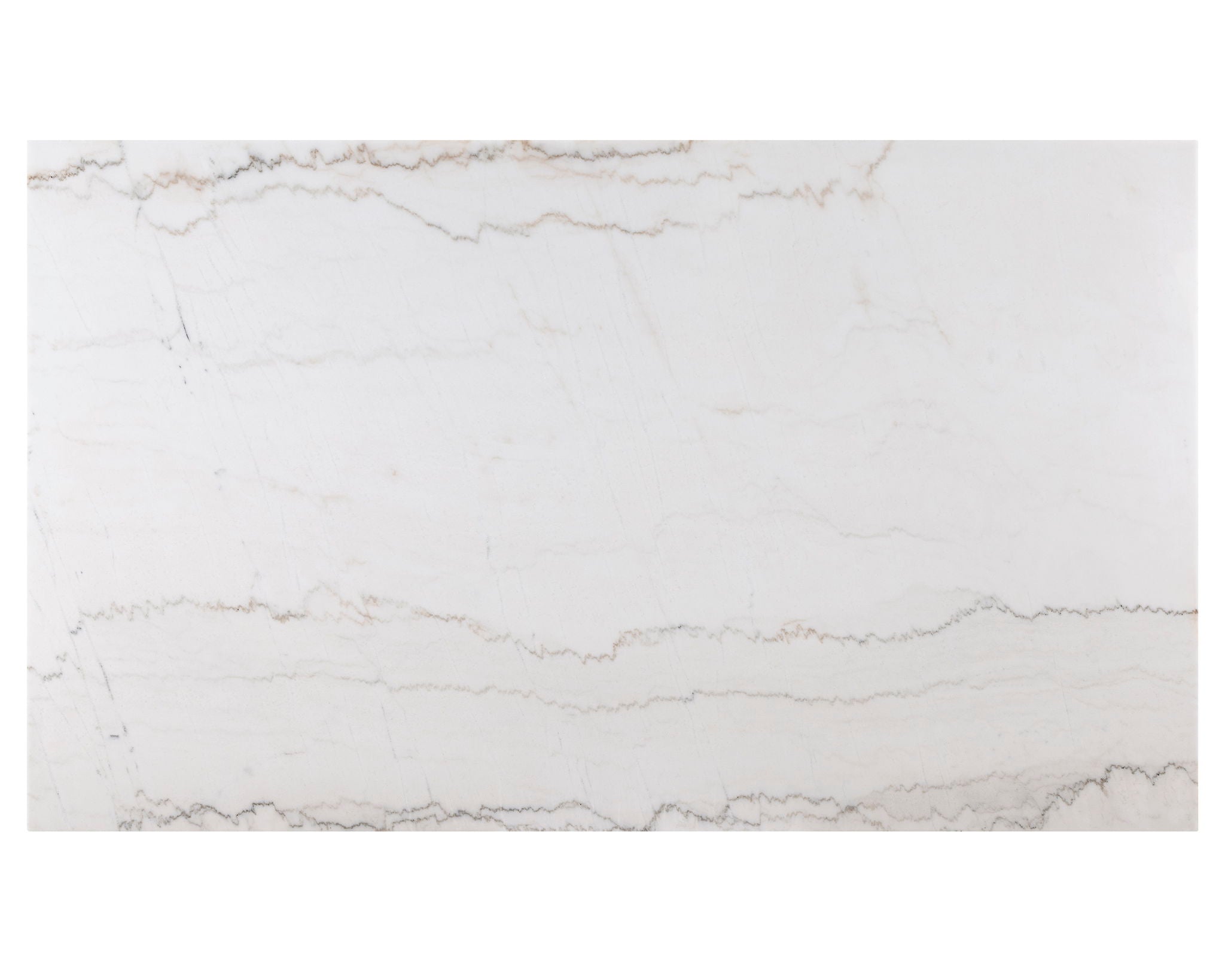 Varley - Genuine Marble Dining Table - Charcoal & White - Urban Living Furniture (Los Angeles, CA)