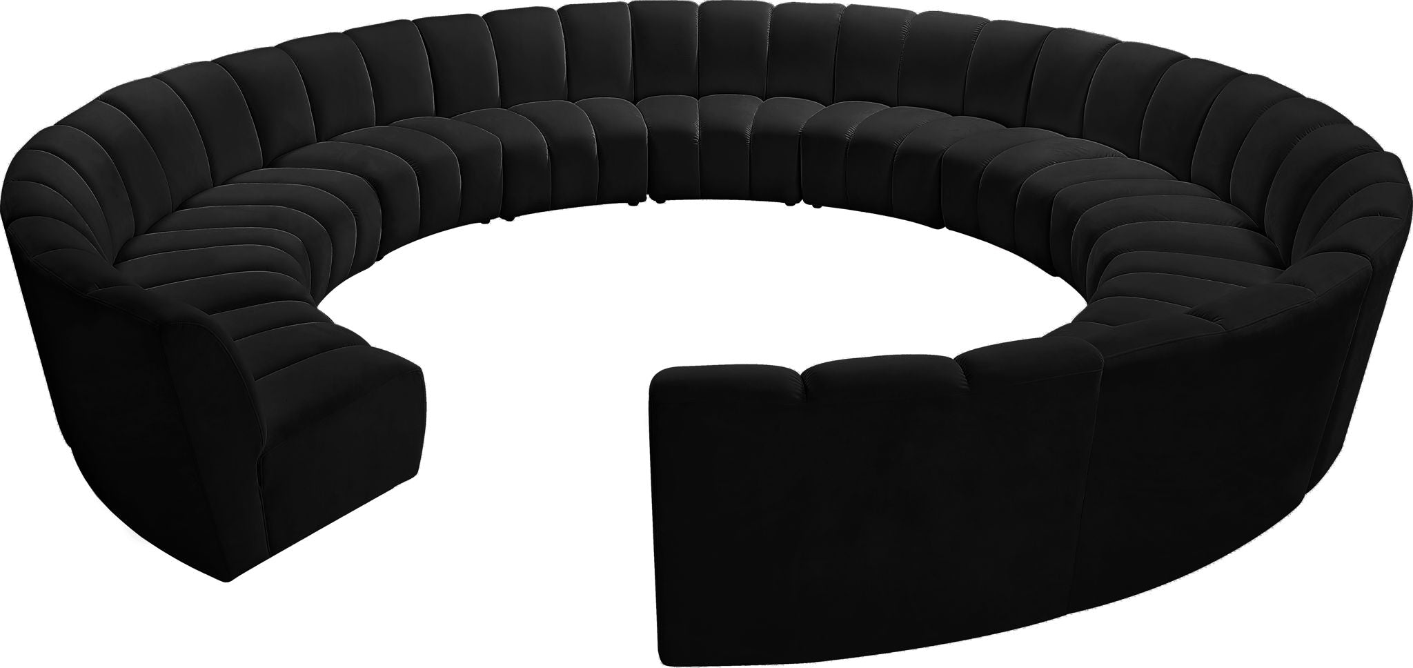 Infinity - 12 Piece Velvet Modular Sectional - Urban Living Furniture (Los Angeles, CA)