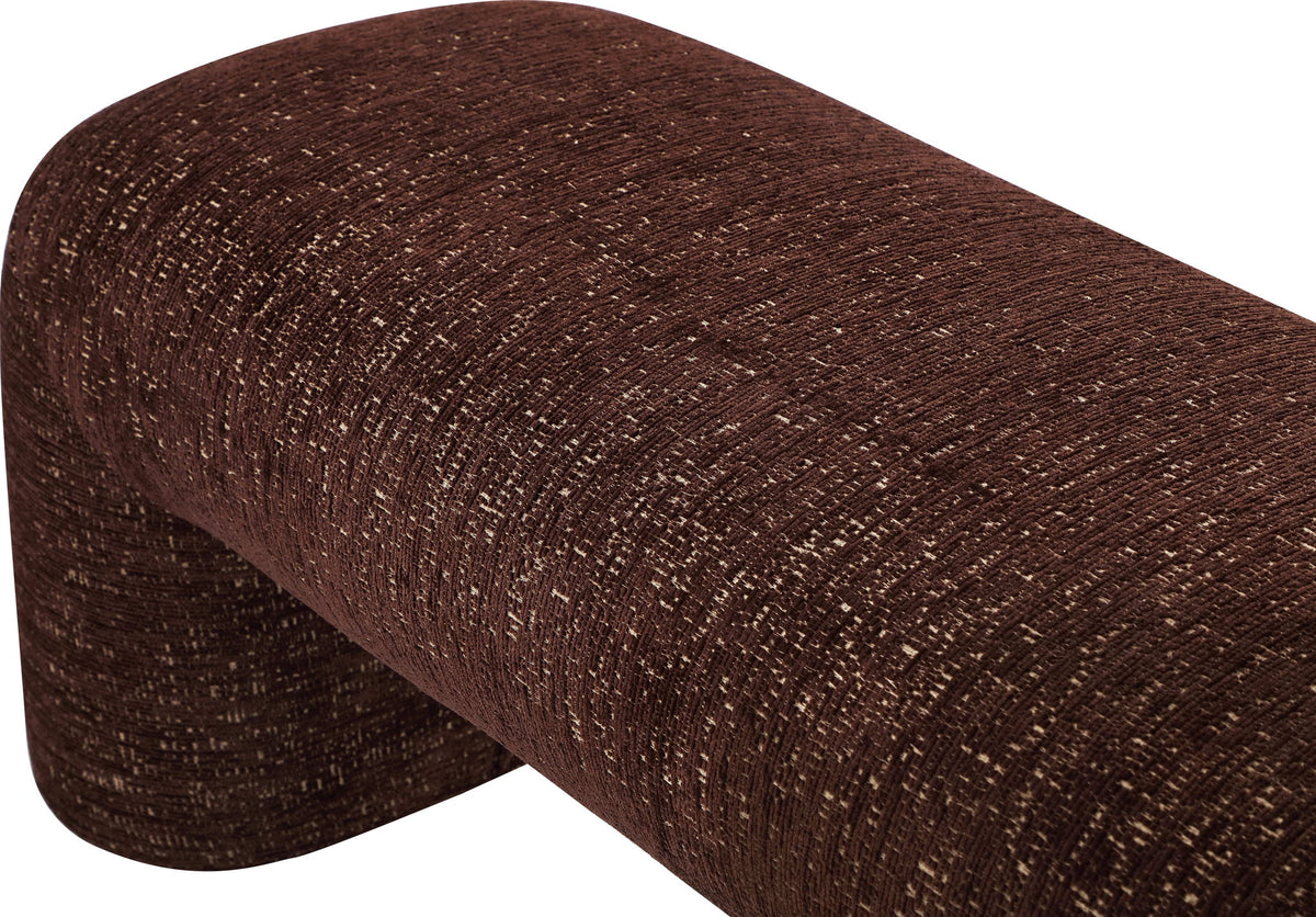 Mocoa - Fully Upholstered Bench - Mongoose Chenille