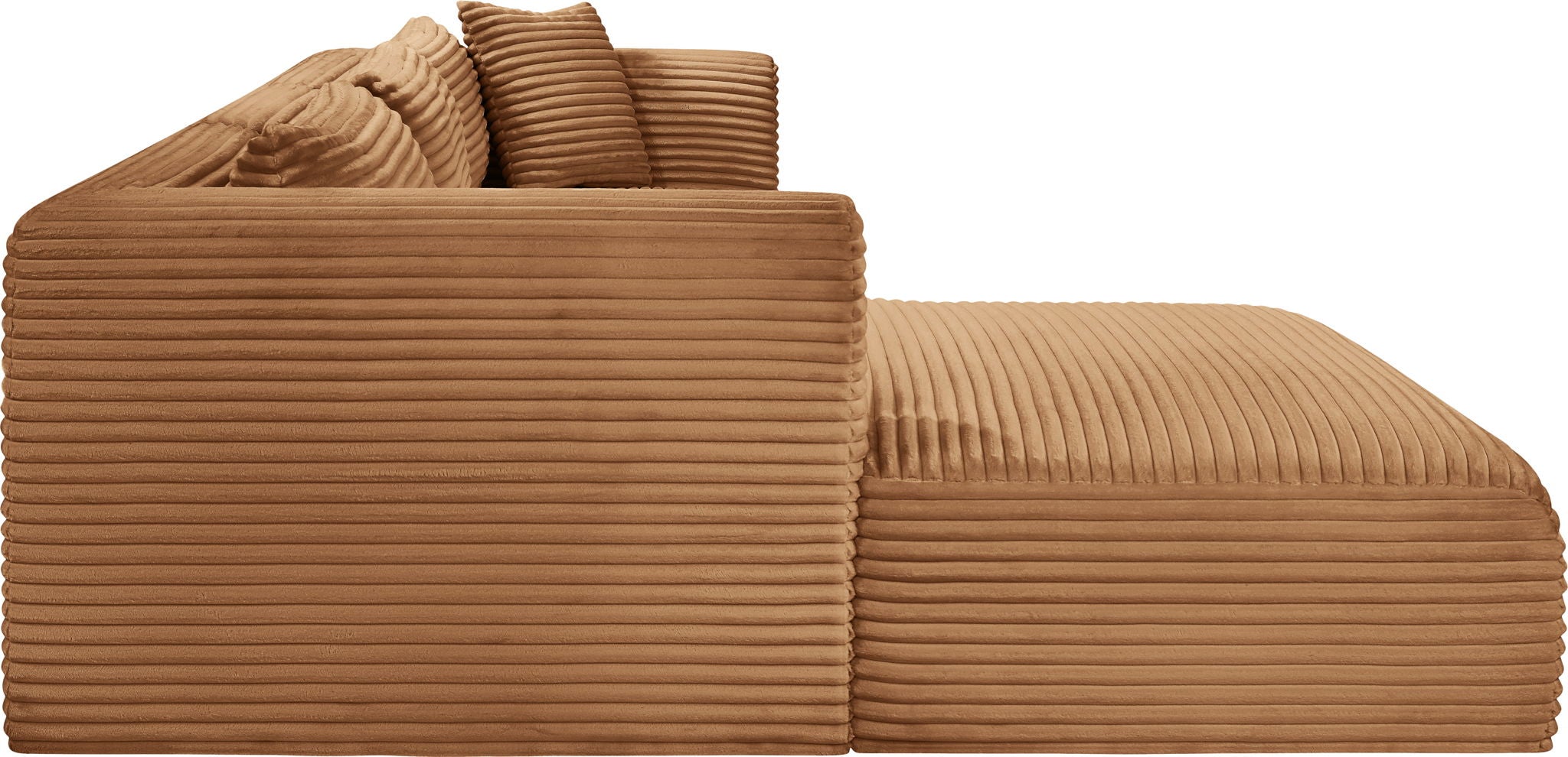 Shaggy - Fabric 3 Piece Modular Sectional - Urban Living Furniture (Los Angeles, CA)