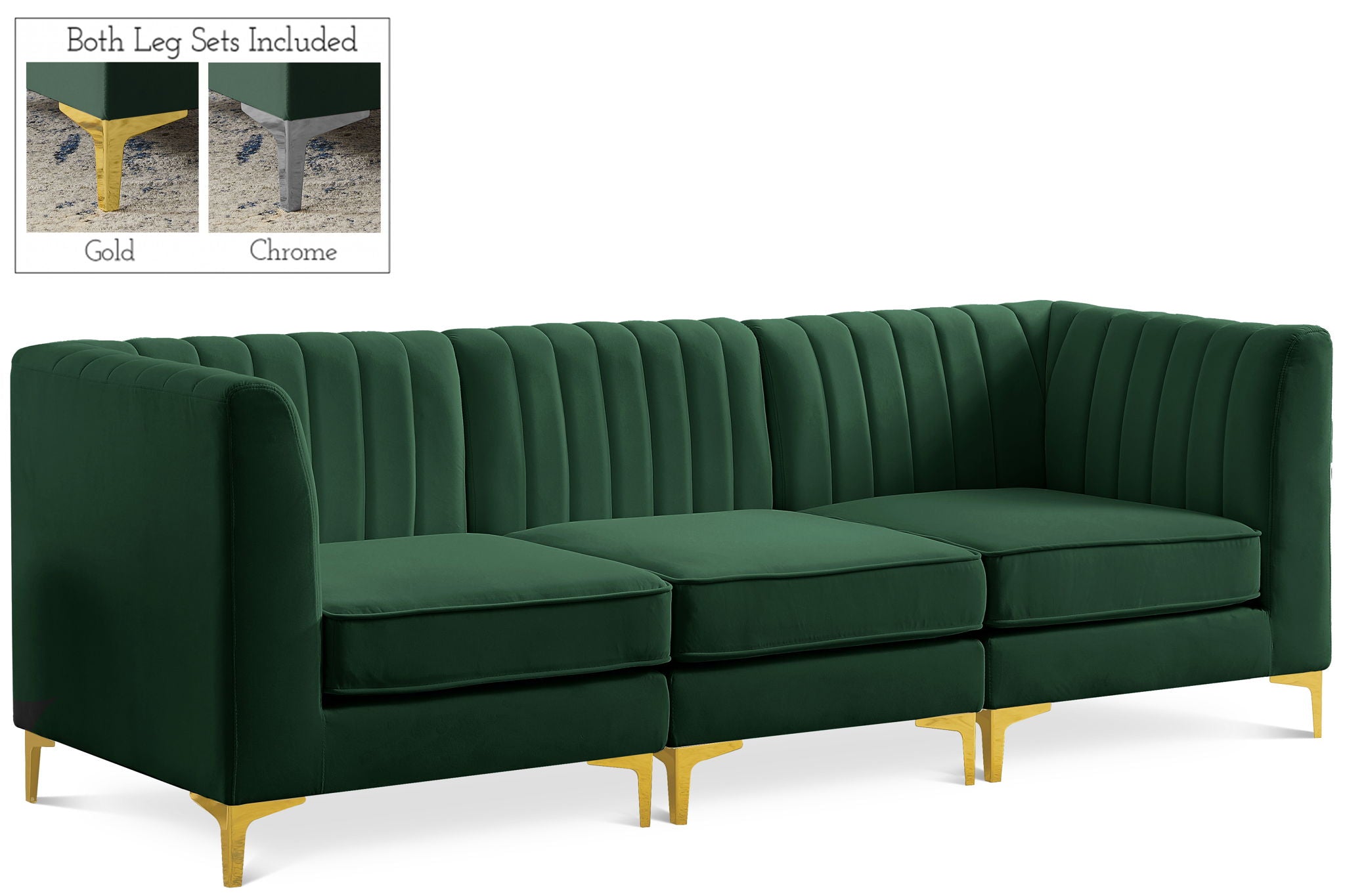 Alina - 3 Piece Modular Sectional - Urban Living Furniture (Los Angeles, CA)