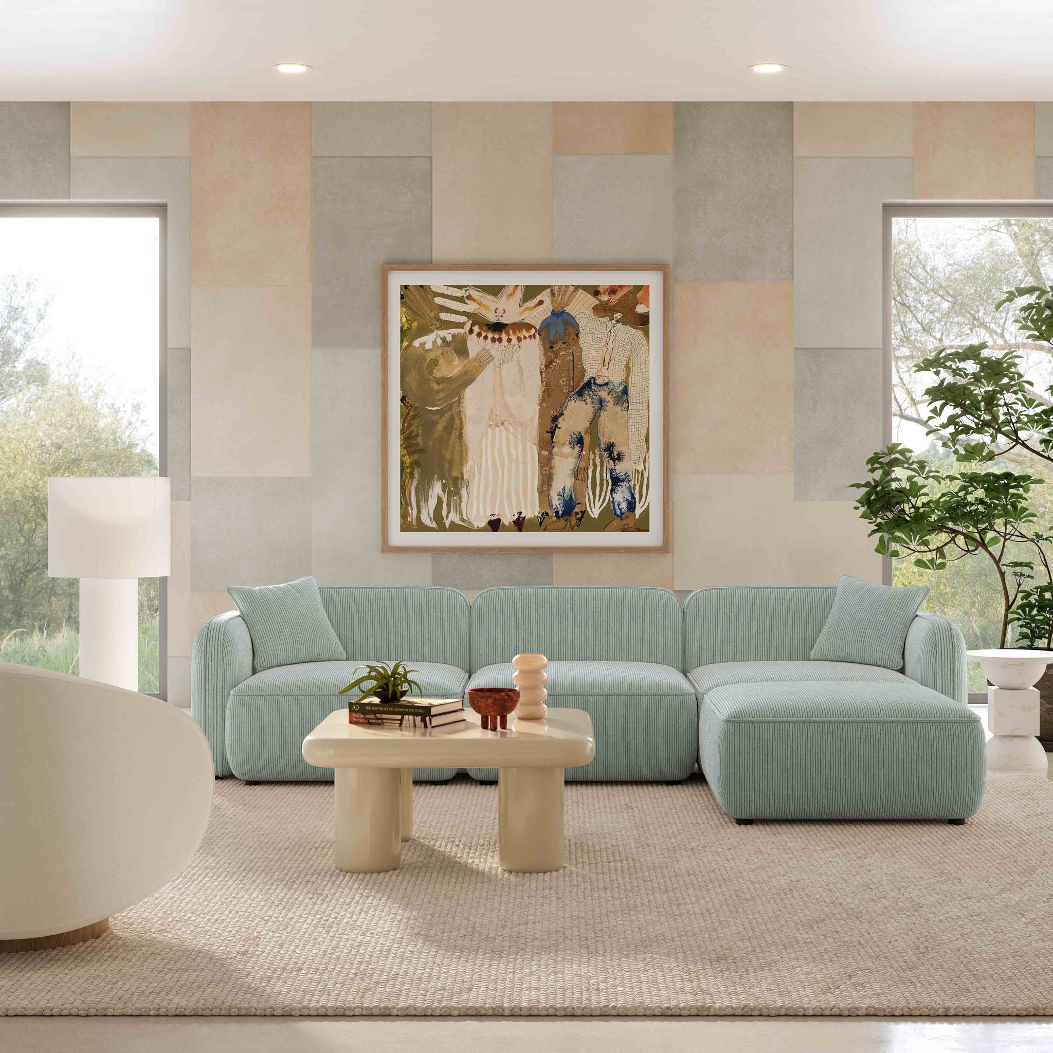 Travie - 4-Piece Modular Sectional - Urban Living Furniture (Los Angeles, CA)