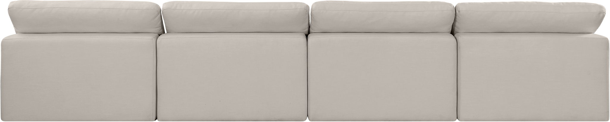 Comfy - Linen Modular Armless Sofa 4 Seats - Urban Living Furniture (Los Angeles, CA)