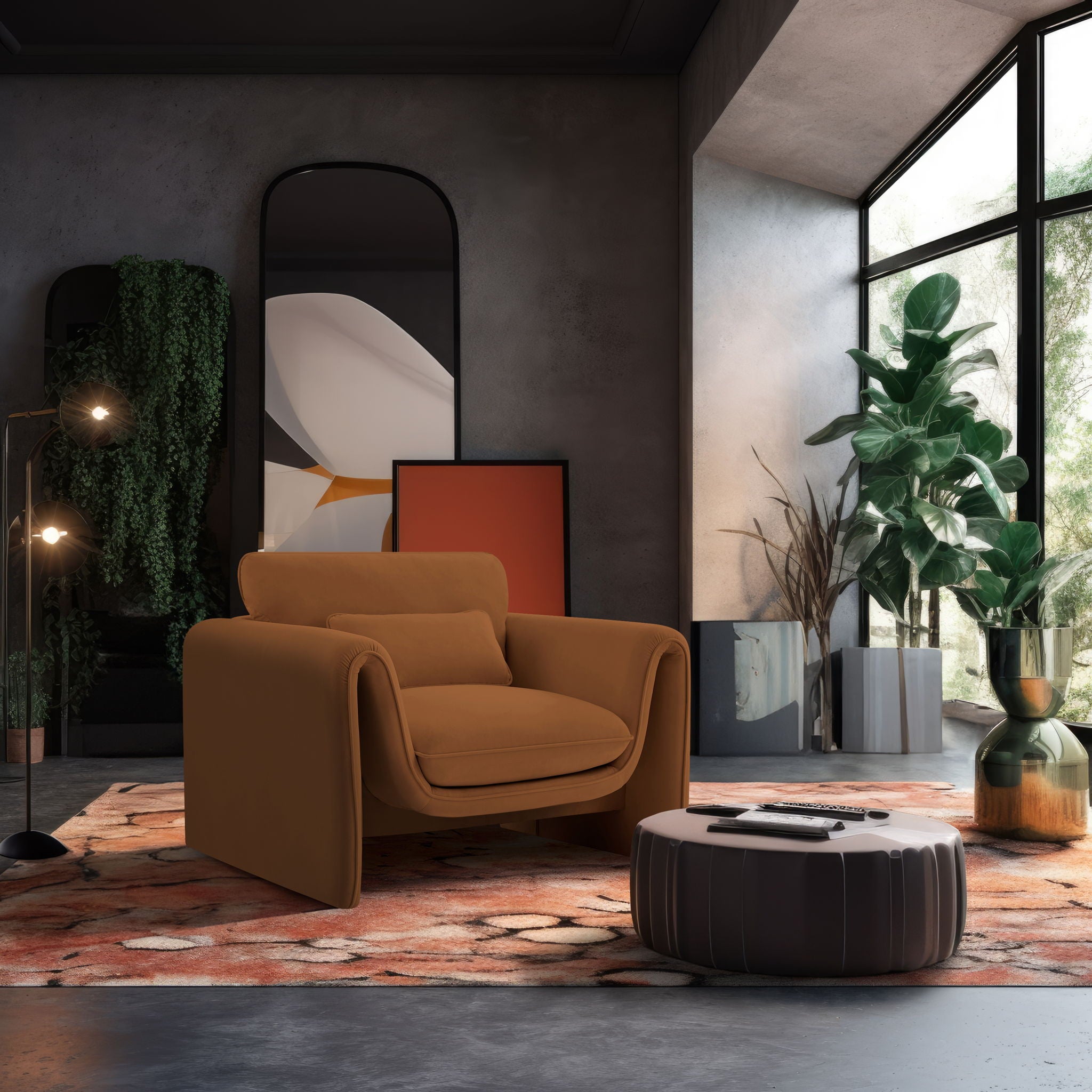 Sloan - Chair - Saddle - Urban Living Furniture (Los Angeles, CA)