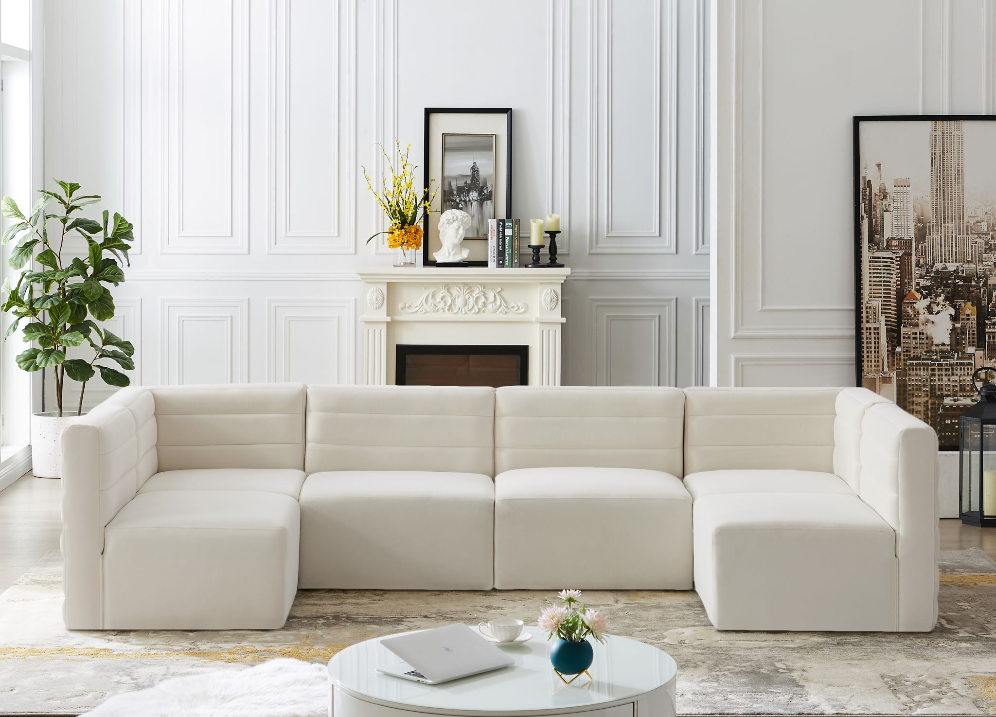 Quincy - 6 Piece Modular Sectional - Urban Living Furniture (Los Angeles, CA)