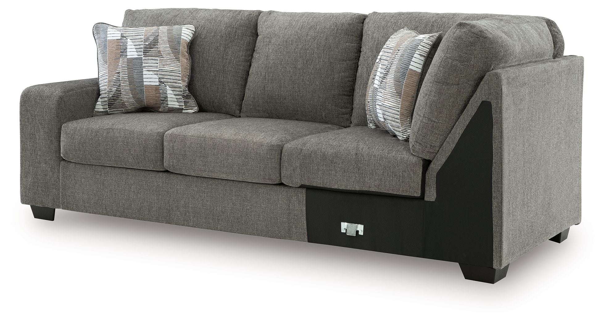 Clarington - LAF Sofa With Corner Wedge - Greystone - Urban Living Furniture (Los Angeles, CA)