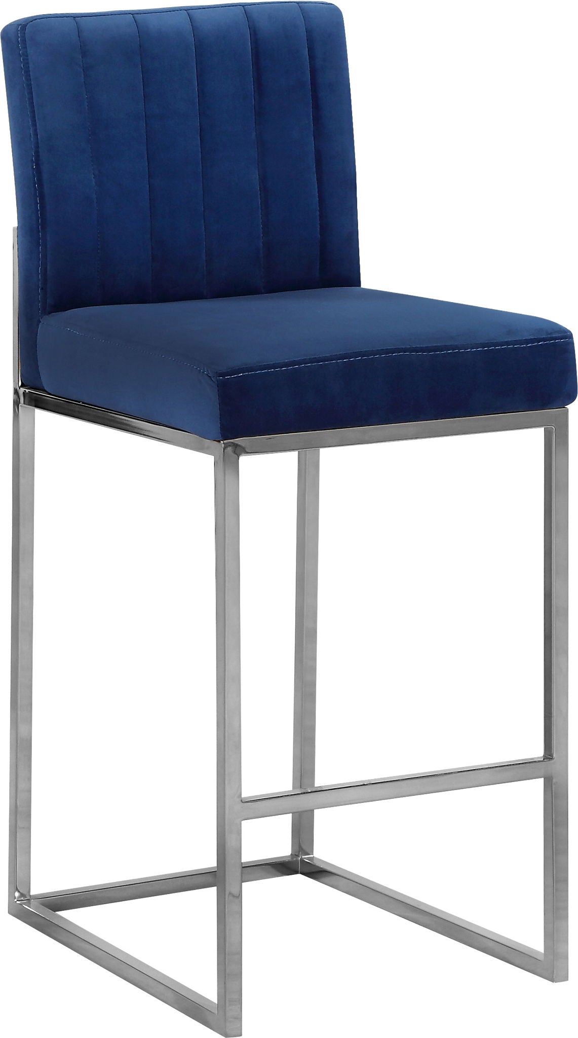 Giselle - Stool with Chrome Legs - Urban Living Furniture (Los Angeles, CA)