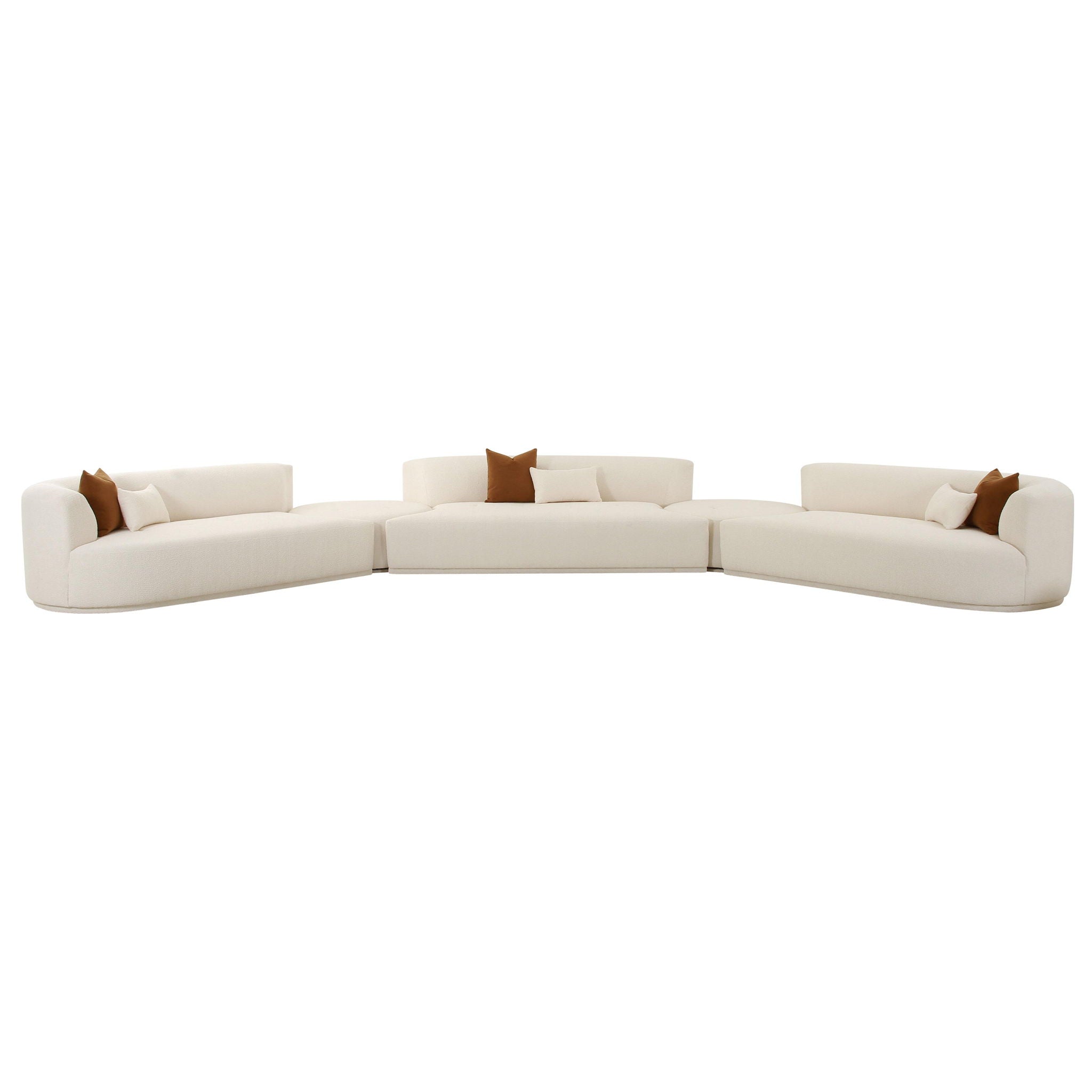 Fickle - Boucle Modular Sectional - Urban Living Furniture (Los Angeles, CA)