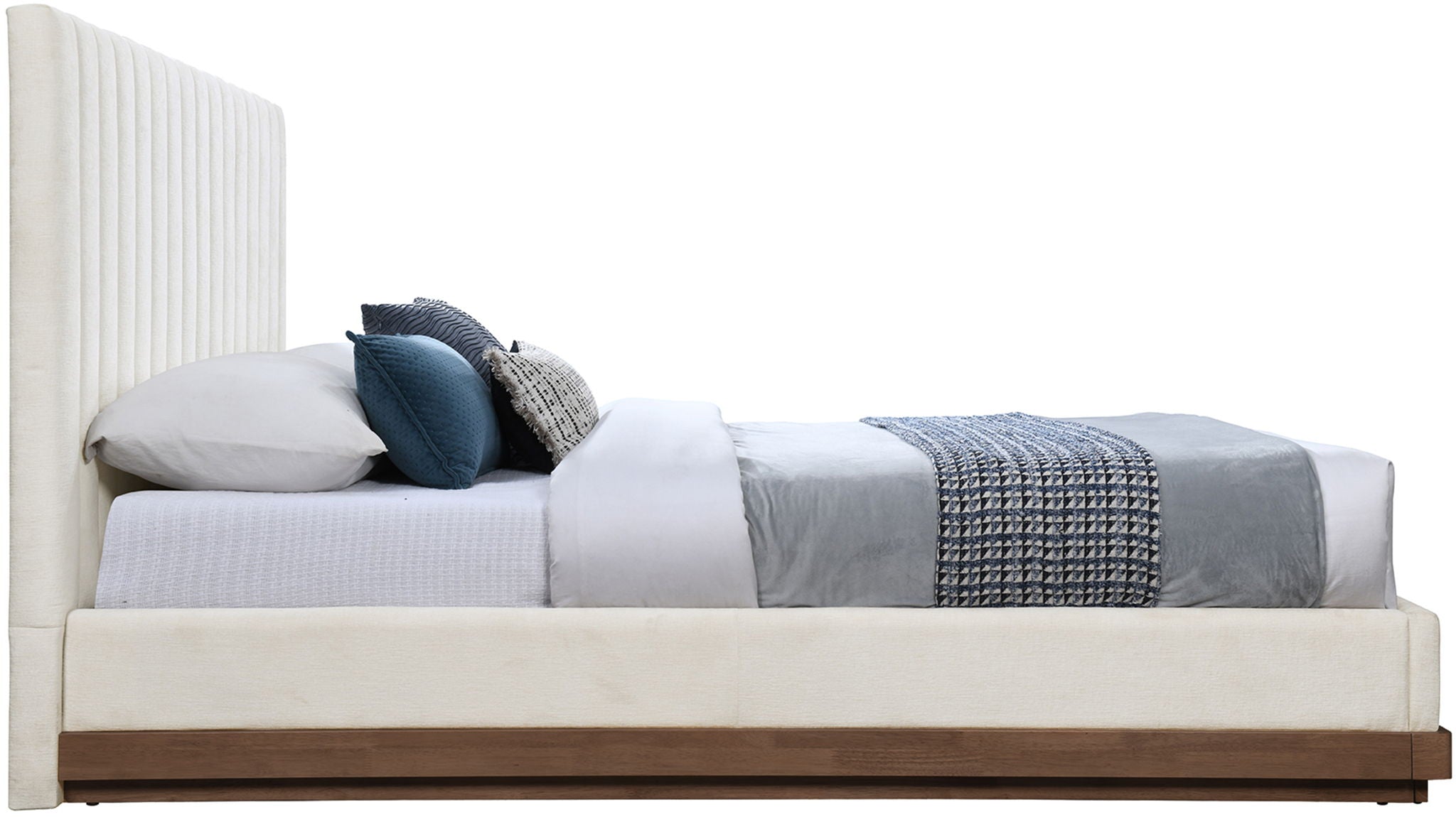 Emmet - Bed - Dark Brown Base - Urban Living Furniture (Los Angeles, CA)
